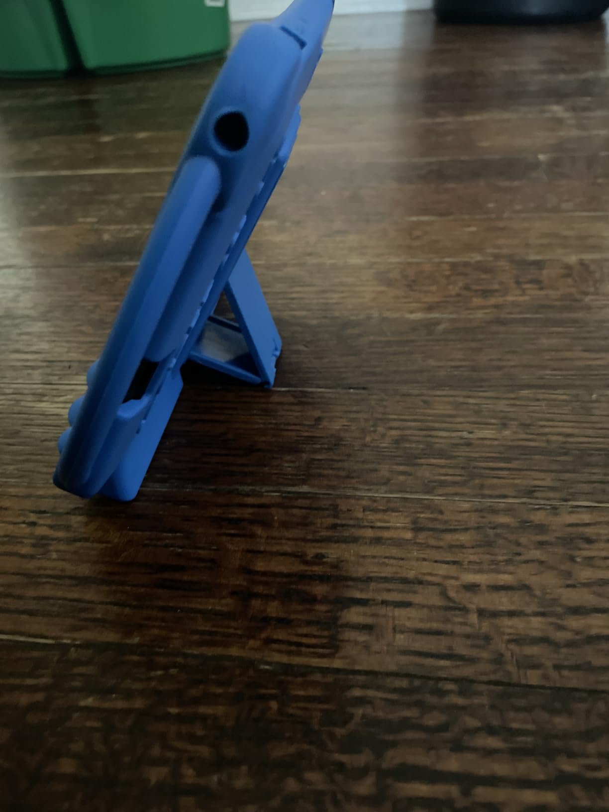 PEICHENG Kids Tablet 7 inch Android 12.0 for Toddler, 4GB RAM 32GB ROM Bluetooth IPS Screen Parental Control Dual Camera Shockproof Case for Educational Games, (Blue) customer photo 2