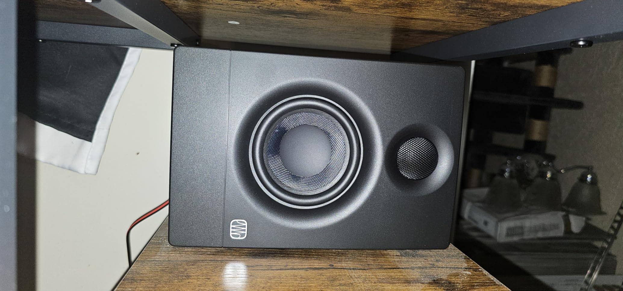 PreSonus Eris 3.5 Powered Desktop Studio Monitors, Pair (White) - 50W, 3.5 inch Active Near-Field Speakers customer photo 2