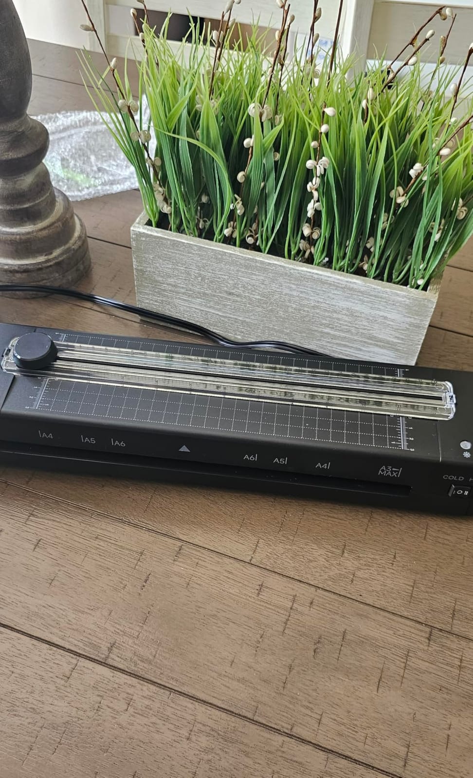 13 Inch Laminator Machine - 11x17 Laminator with 50 Sheets, Cold & Thermal, Built-in Paper Cutter & Corner Rounder, A3 Laminating Machine for Classroom Home School customer photo 2