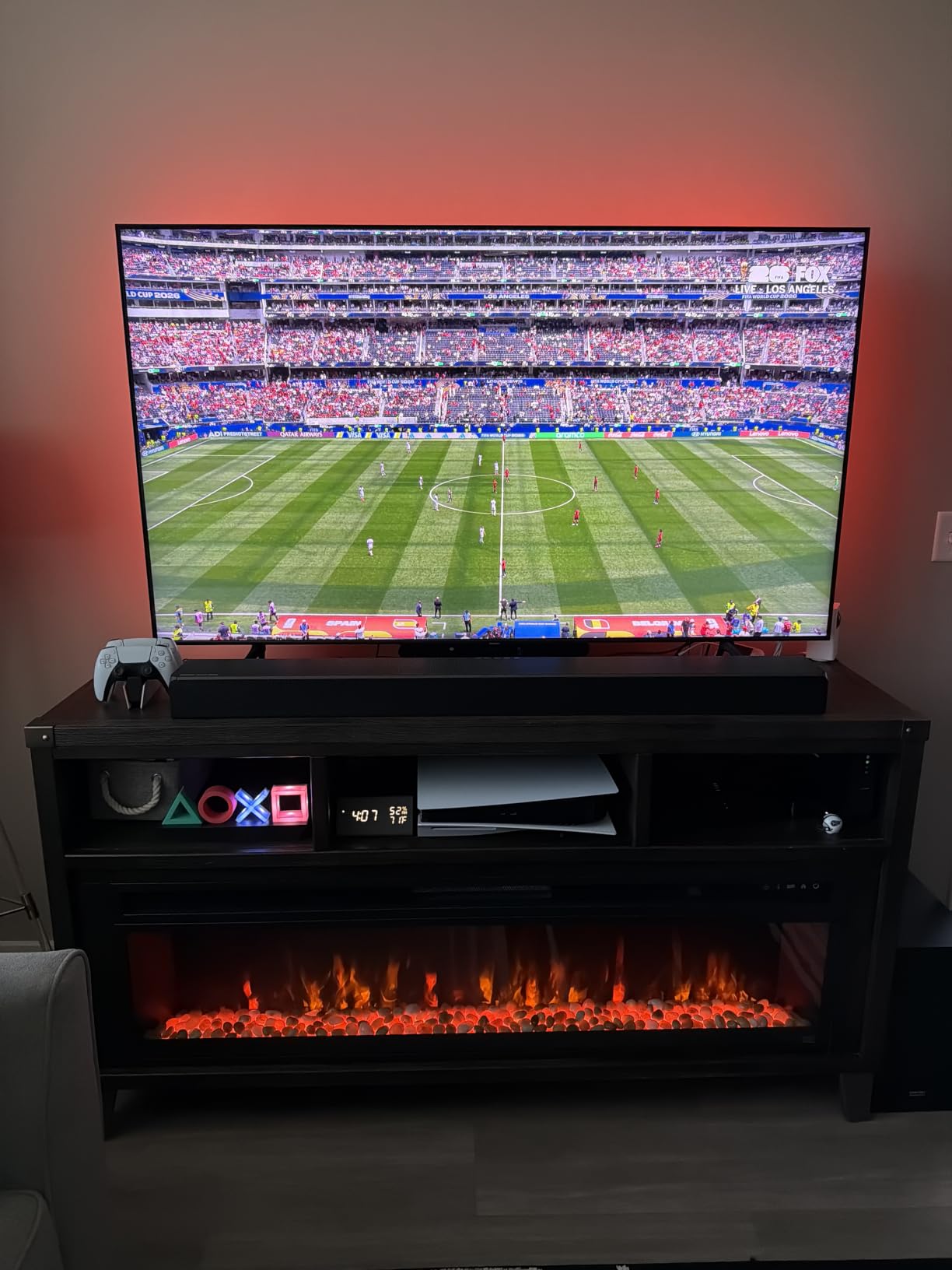 Govee TV LED Backlight, RGBIC Smart LED Strip Lights for 70-80 inch TVs customer photo 2