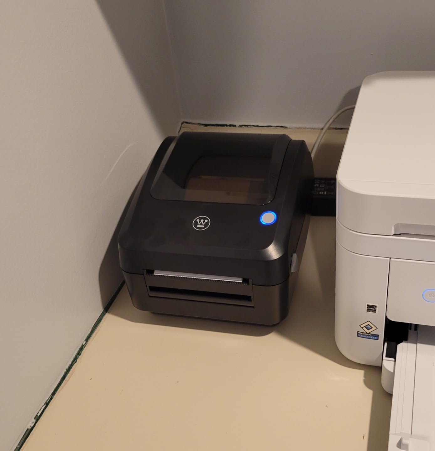 Thermal Shipping Label Printer USB, 4x6 Label Commercial Grade, Compatible with USPS, UPS, FedEx, Shopify, Amazon, Small Business, Desktop Label Printer for Packages, Includes Labels customer photo 2