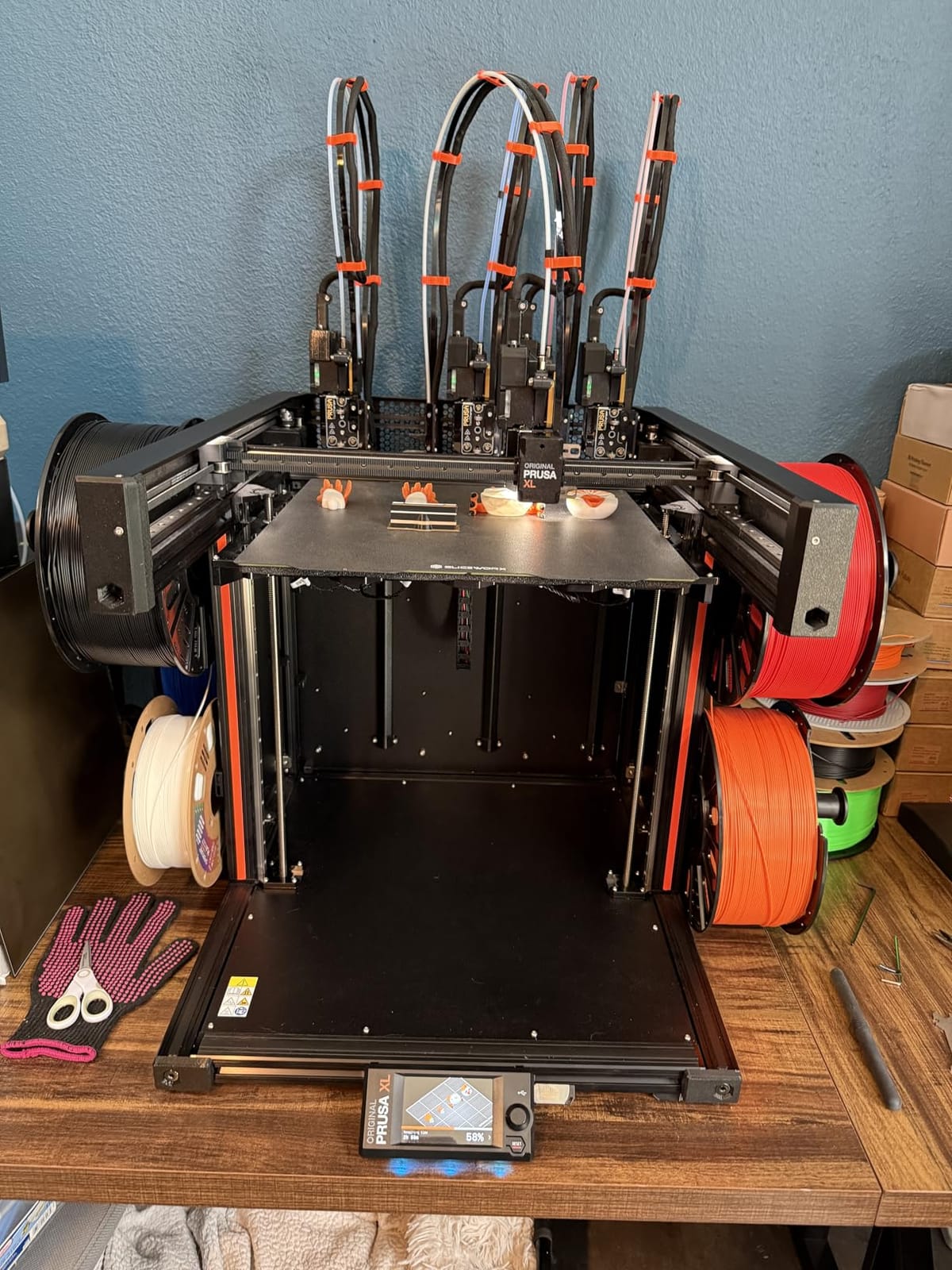 Original Prusa XL 5-Toolhead Multi-Material Large-Format CoreXY 3D Printer | Full-Color Professional Printing System, Industrial Prototyping, Advanced Multi-Tool Platform customer photo 2