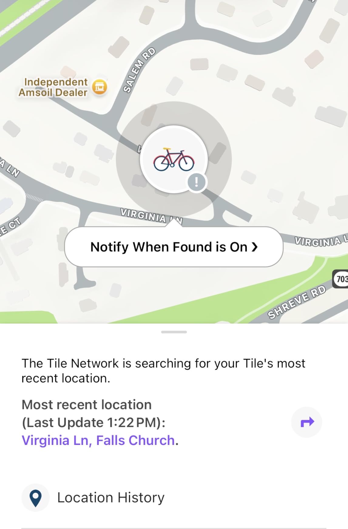 Life360 Tile - Bluetooth Tracker, Keys Finder and Item Locator for Keys, Bags and More. Phone Finder. Both iOS and Android Compatible. 1-Pack (Black) customer photo 2