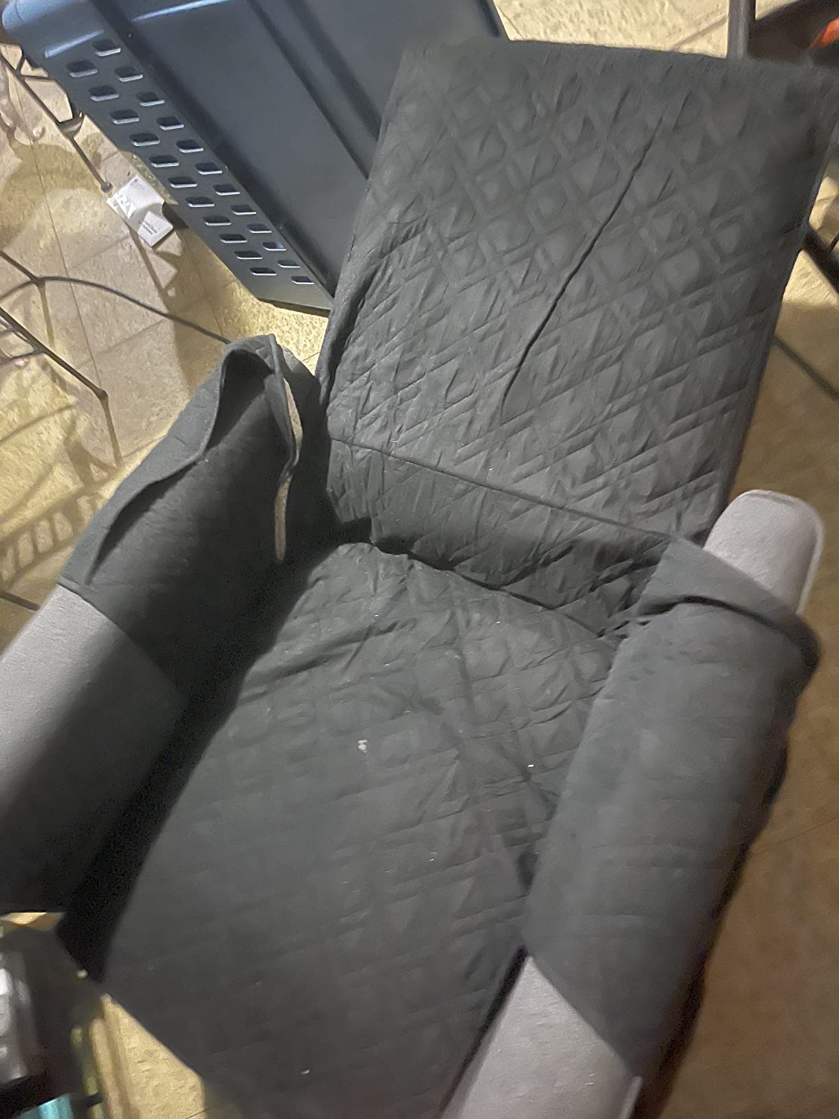 Evolur Raleigh Upholstered Manual Glider Recliner– Rocking & 360° Swivel with Smooth Glide – Greenguard Gold & FSC Certified – Modern Nursery and Living Room Chair in Light Sand customer photo 2