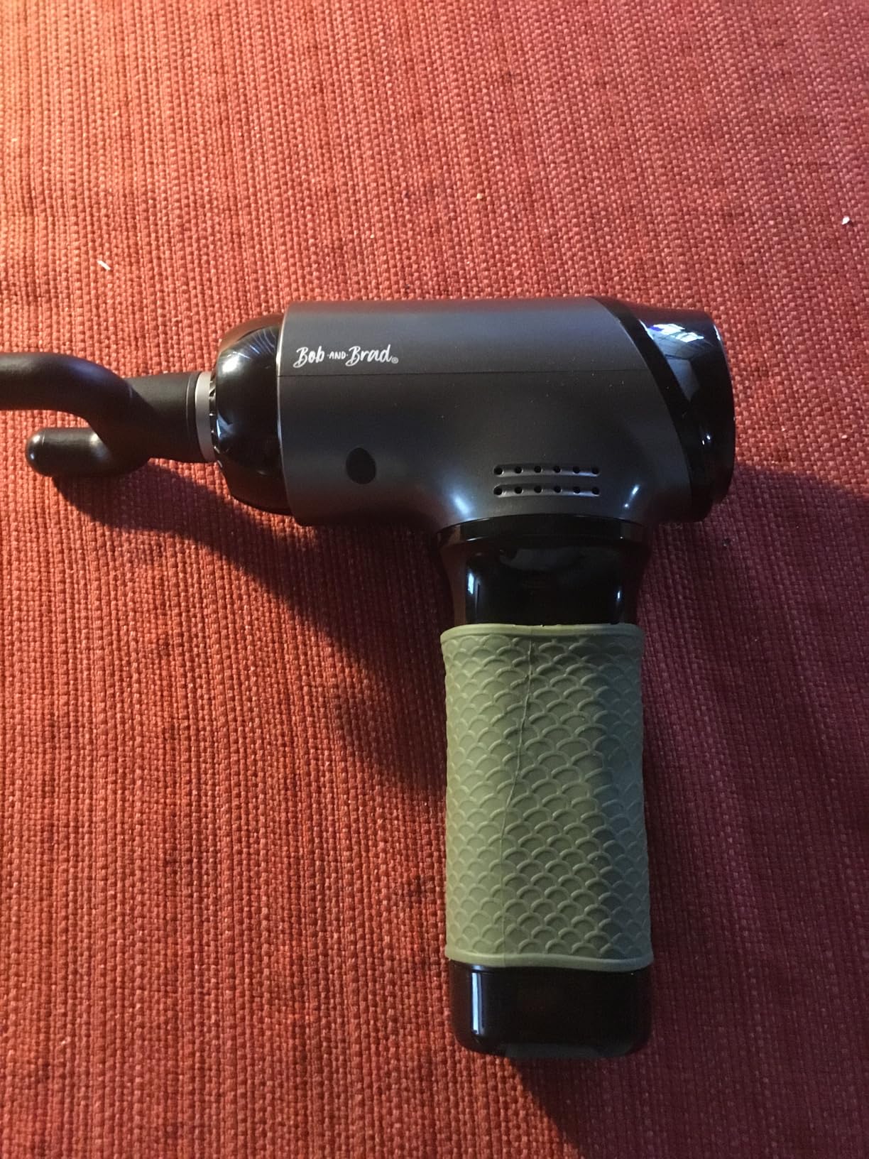 BOB AND BRAD T2 Pro Deep Tissue Massage Gun with Heat & Cold, Percussion | Professional Percussion Massager for Athletes and Runners, Portable Muscle Recovery for Back, Legs and Full-Body Use, FSA-HSA customer photo 2