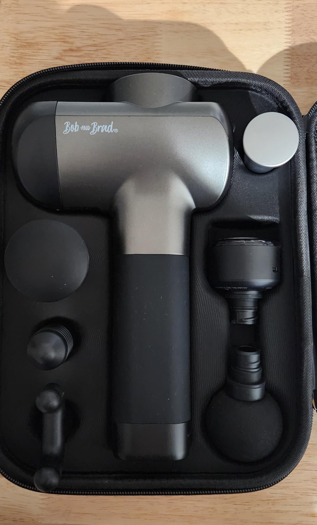 BOB AND BRAD X6 Pro Max Massage Gun with Heat and Cold, FSA Eligible HSA | Deep Tissue Percussion Massager Gun for Athletes, Metal Head & 5 Speeds, Handheld Muscle Massager for Body & Back Pain Relief customer photo 1