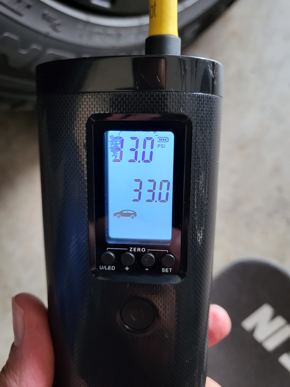 Tiny Pump Mini Bike Tire Pump - Max 120PSI Portable Electric Bicycle Pump with Fast Inflation Auto Stop customer photo 1