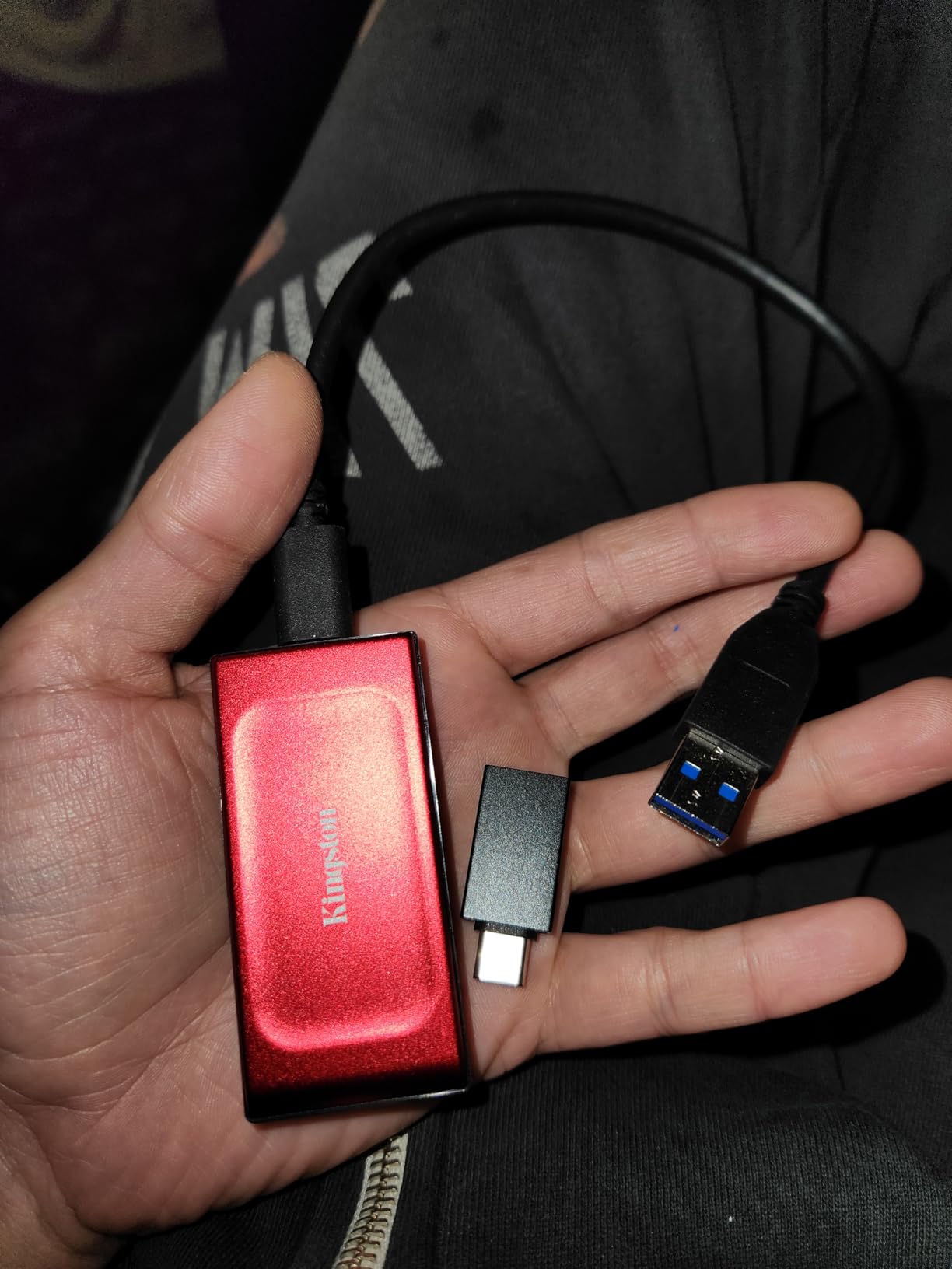 Kingston XS1000R 1TB SSD | Pocket-Sized | USB 3.2 Gen 2 | External Solid State Drive | Up to 1050MB/s | SXS1000R/1000G customer photo 1