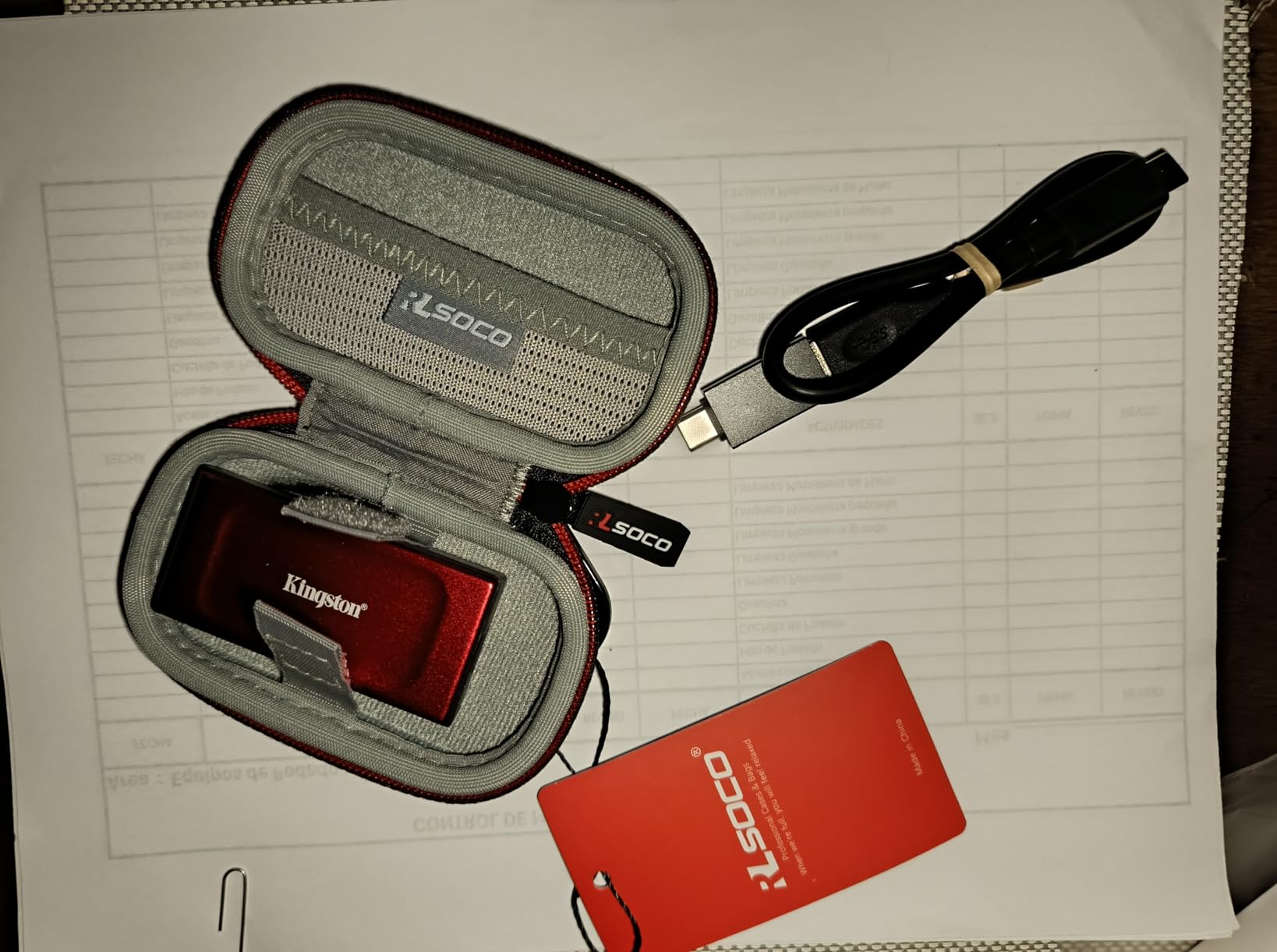 Kingston XS1000R 1TB SSD | Pocket-Sized | USB 3.2 Gen 2 | External Solid State Drive | Up to 1050MB/s | SXS1000R/1000G customer photo 2