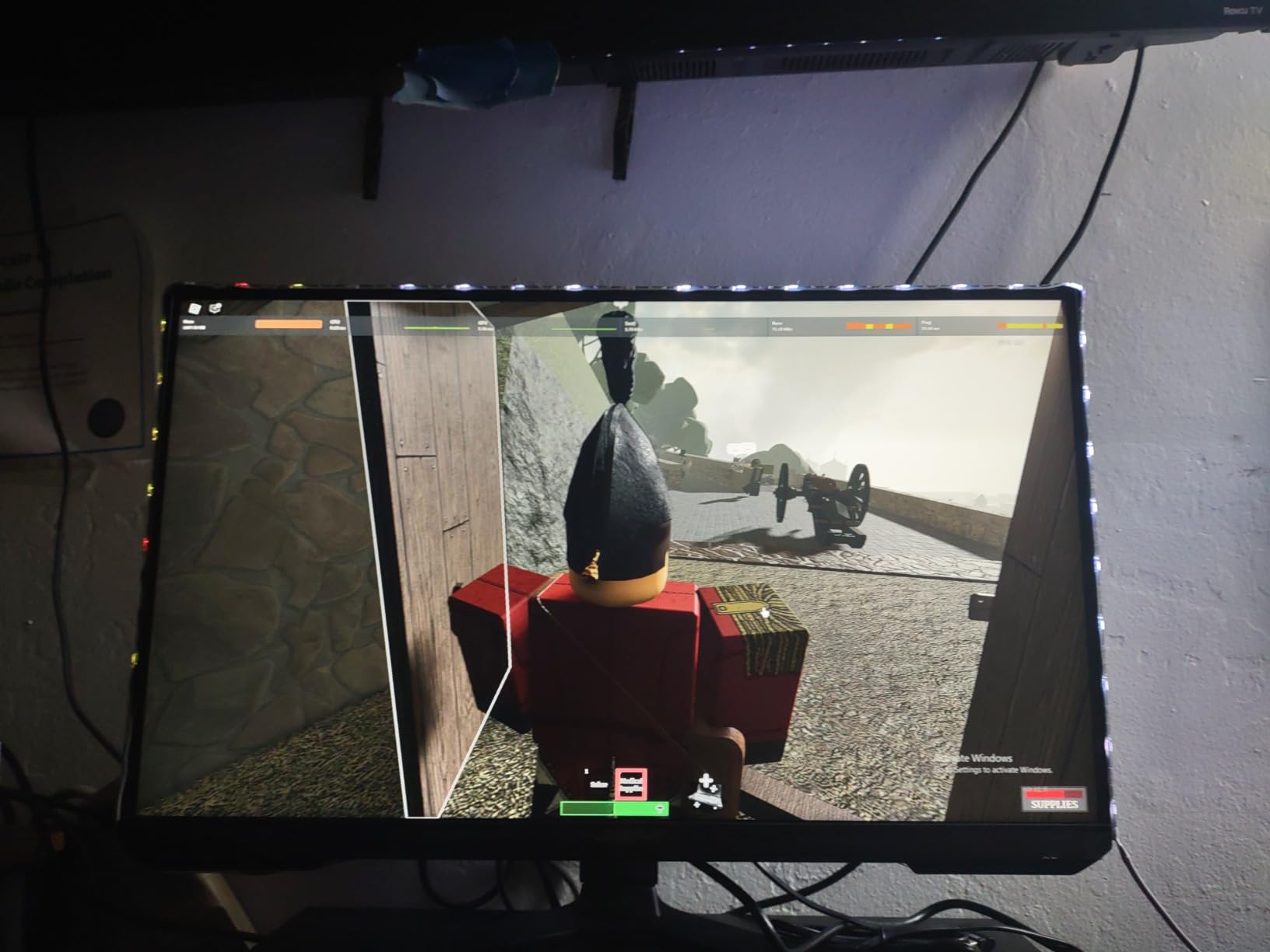 Monitor Backlight for Win PC Gaming, RGBIC LED, 19-32 Inch customer photo 2