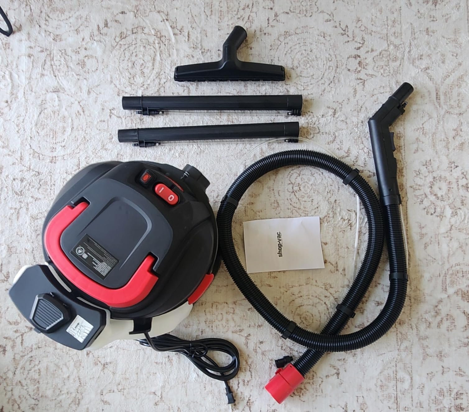 Shop-Vac 5-Gallon 4.5 Peak HP 3-in-1 Wet/Dry/Upholstery Shampoo Vacuum customer photo 2