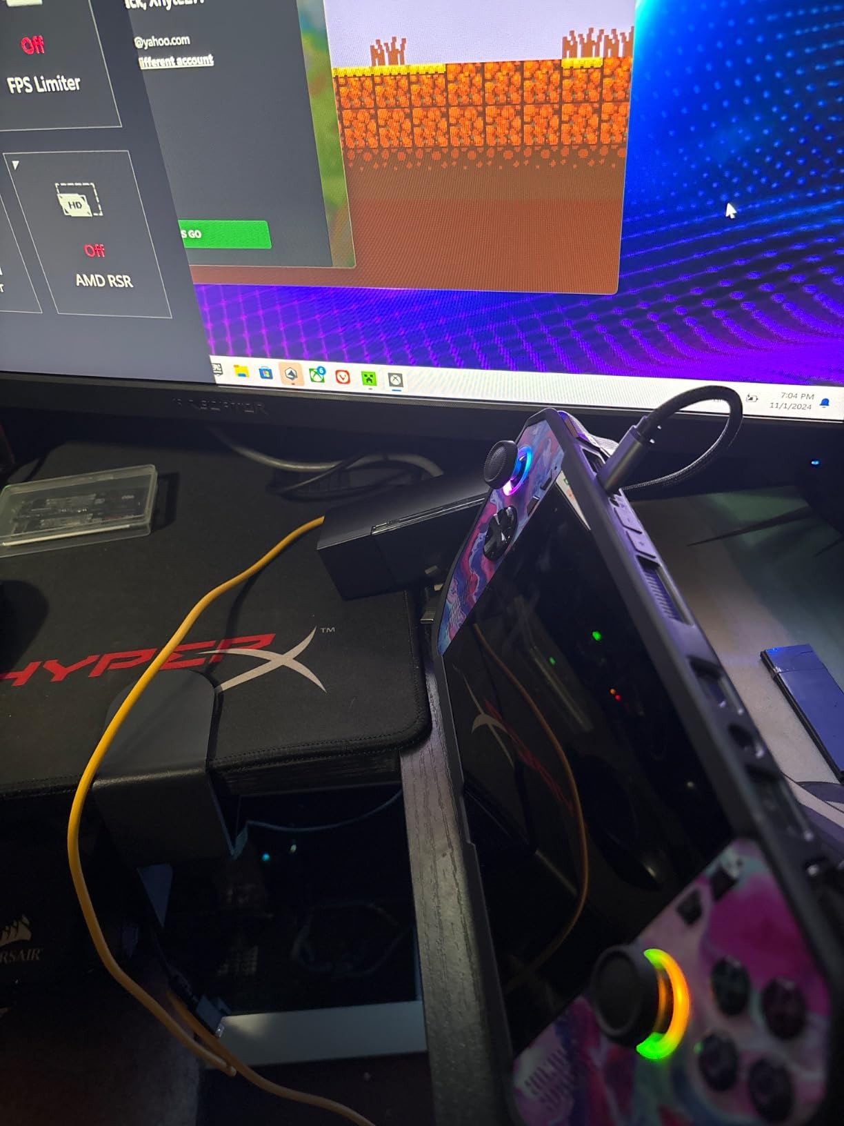 JSAUX Docking Station for ROG Xbox Ally X (2025)/ROG Ally X/ROG Ally/Steam Deck/Legion Go/Legion Go S, 6-in-1 Dock with HDMI 4K@120Hz, Gigabit Ethernet, USB A & USB C 3.2 Gen 1, 100W Charging - HB0609 customer photo 2