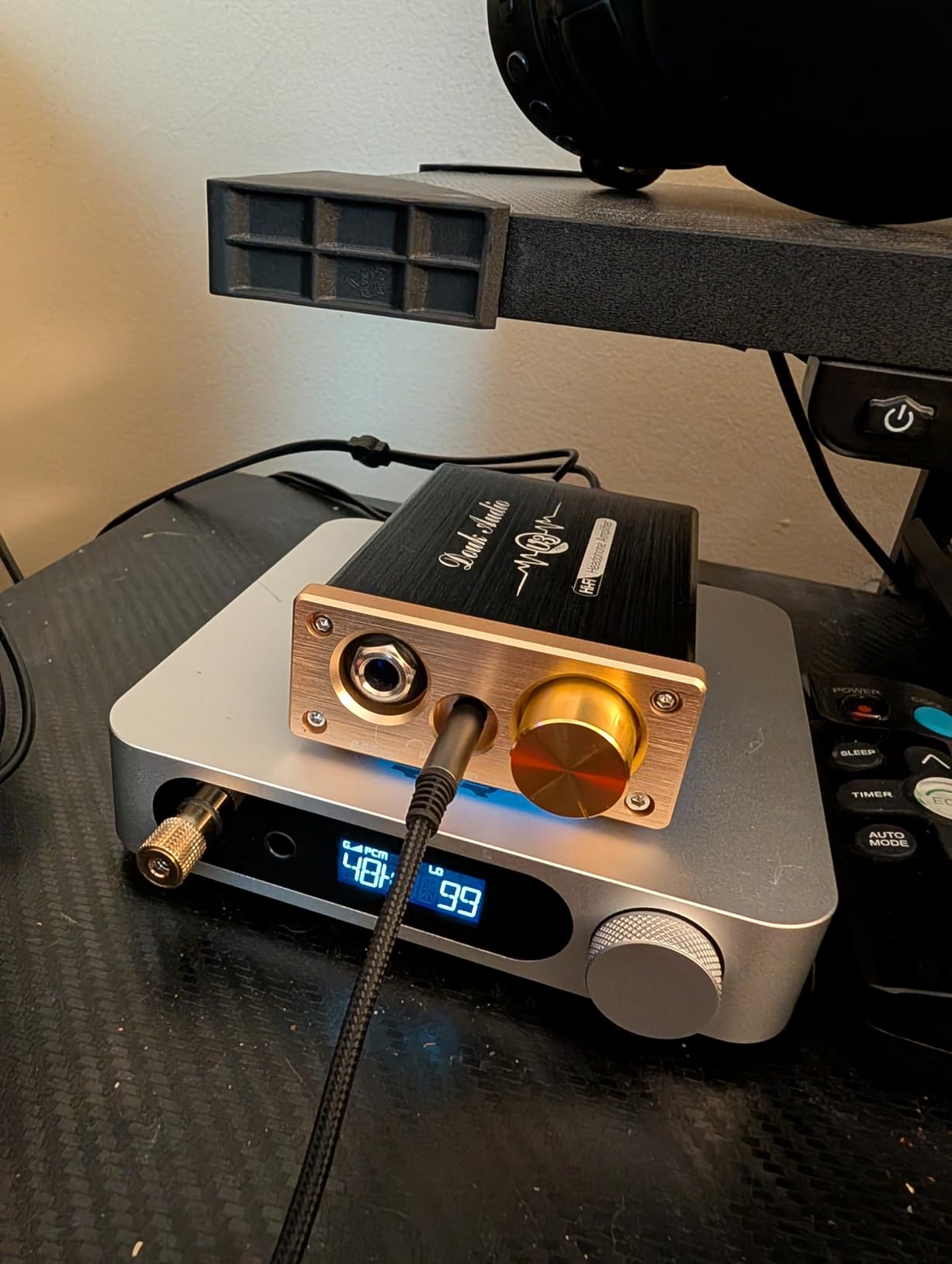 Douk Audio U3 PRO HiFi Mini Class A Headphone Amplifier – High-Power Desktop Amp for 18-600Ω Headphones, 1500mW Output, 3.5mm & 6.35mm Jacks, DC 5V customer photo 2