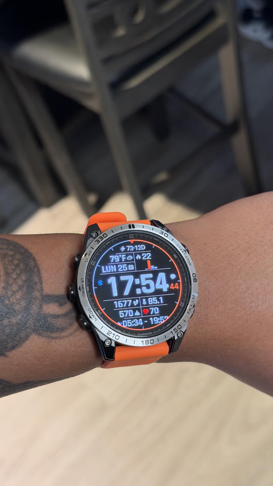 Garmin fēnix 8, 47mm, Black | Premium Multisport Smartwatch, AMOLED Display, GPS, Built-In Flashlight, Dive-Rated, Built-In Speakers & Mic customer photo 1