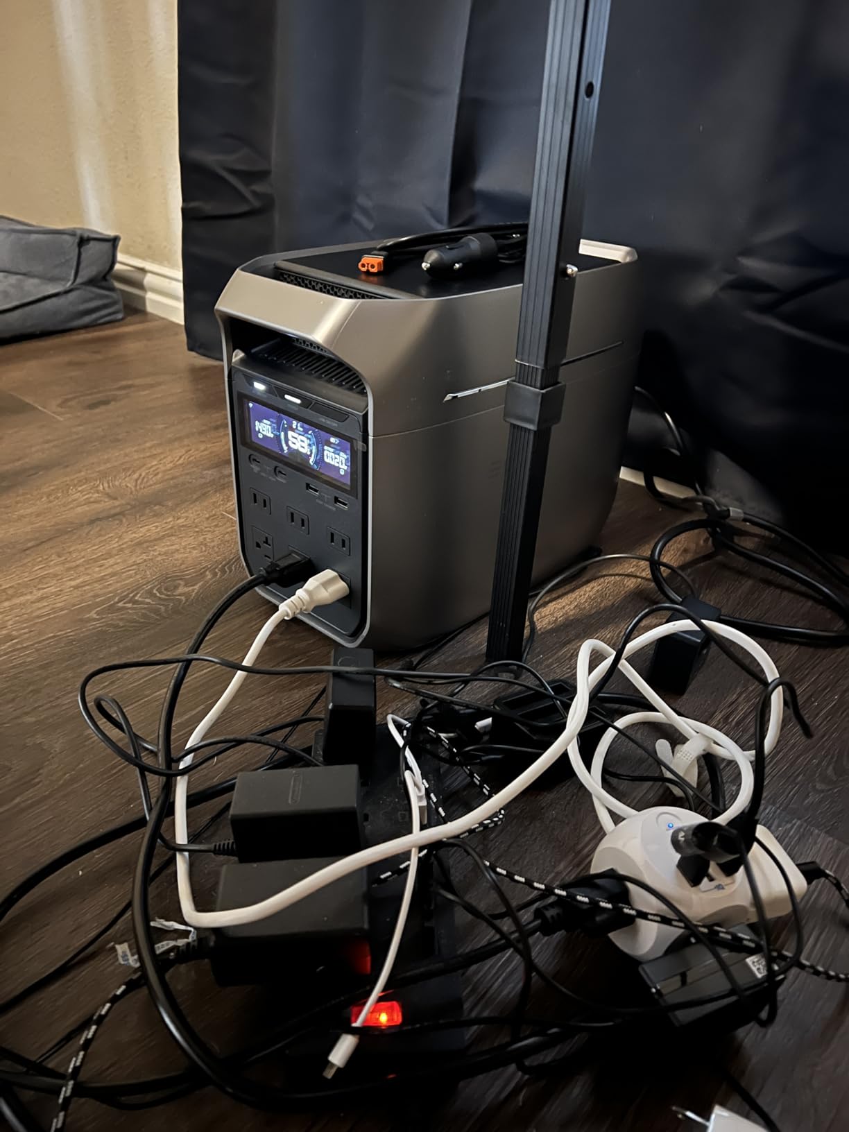 EF ECOFLOW Portable Power Station DELTA 3 Plus 1024Wh, 1800W, LFP Battery | Full Charge in 56 Min, 1800W AC/140W USB-C Output, Solar Generator (Solar Panel Optional) for Home Backup, Camping & RV customer photo 1