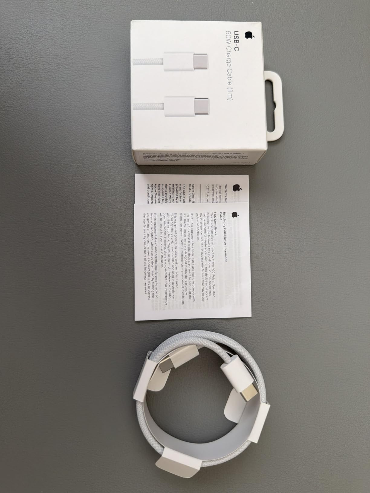 Apple 240W USB-C to USB-C Woven Charge Cable (2 m): Fast and Convenient Charging customer photo 2