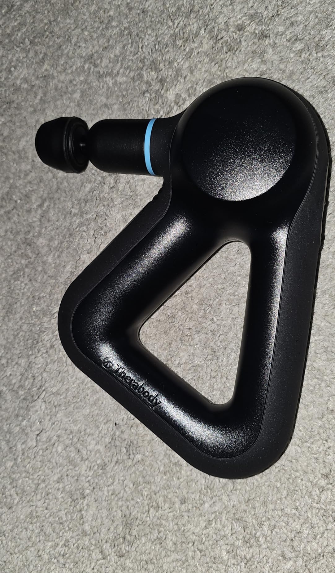 Therabody Prime Plus Heated Deep Tissue Massage Gun | Black | Heated Percussive Massage With 5 Speeds & 3 Heat Levels to Relieve Pain, Loosen Tight Muscles & Speed Recovery customer photo 2