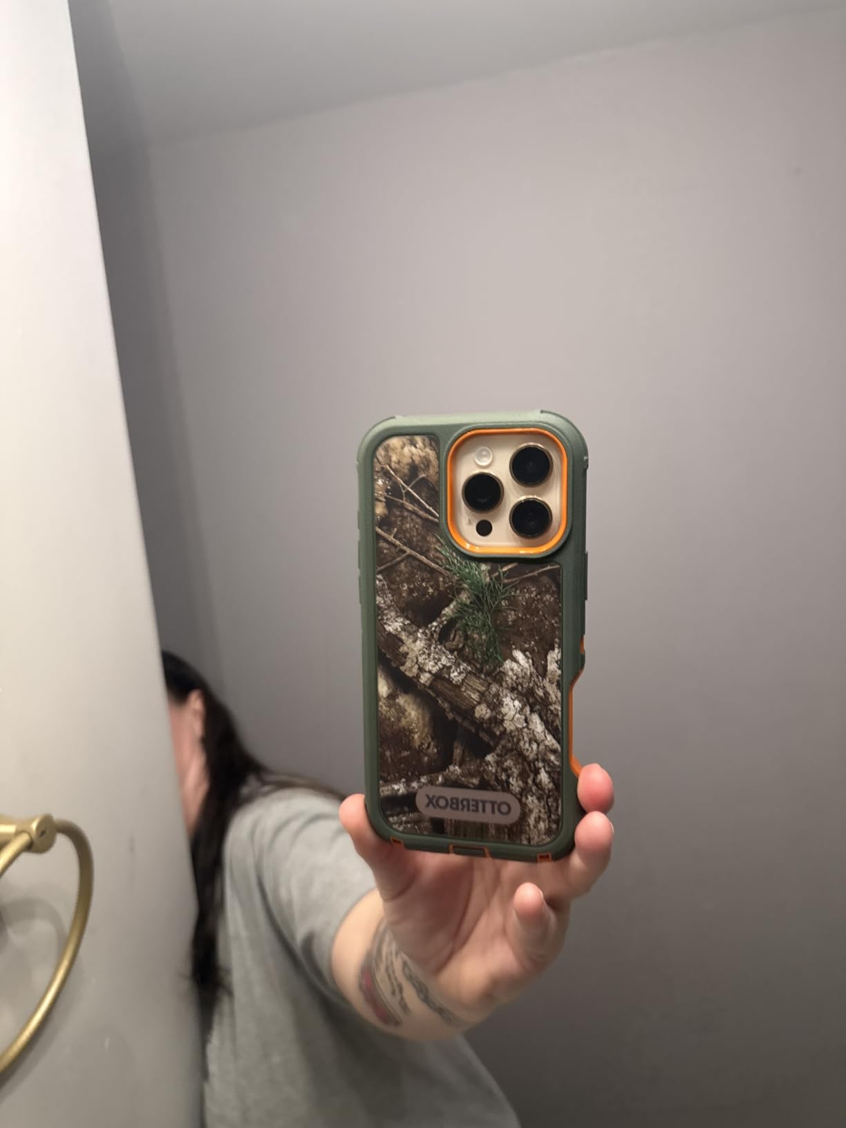 OtterBox iPhone 16 Pro Defender Series Case - Black | Tough, Rugged & Durable iPhone Case, Snaps on MagSafe, Multi-Layer, Impact Absorbing iPhone Case customer photo 2