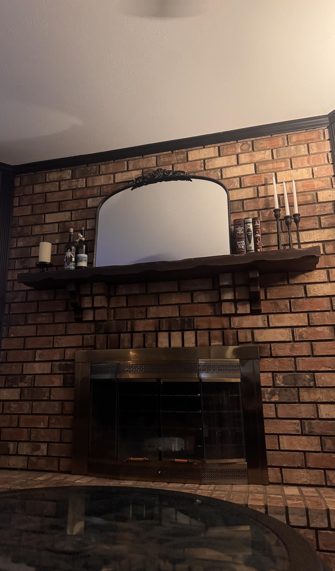 Micasso Vintage Bronze Wall Mirror: 40
