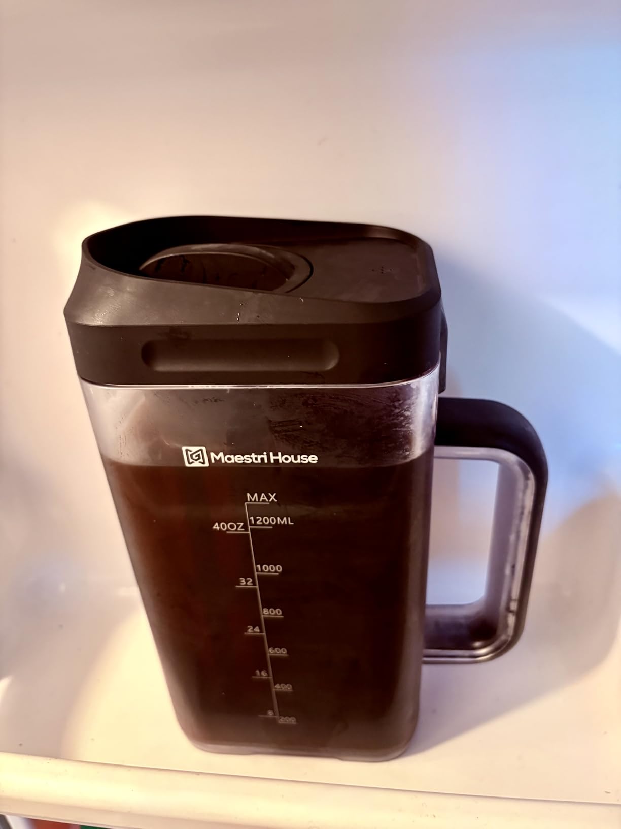 Maestri House Cold Brew Coffee Maker, 40oz BPA-Free Tritan Pitcher customer photo 2