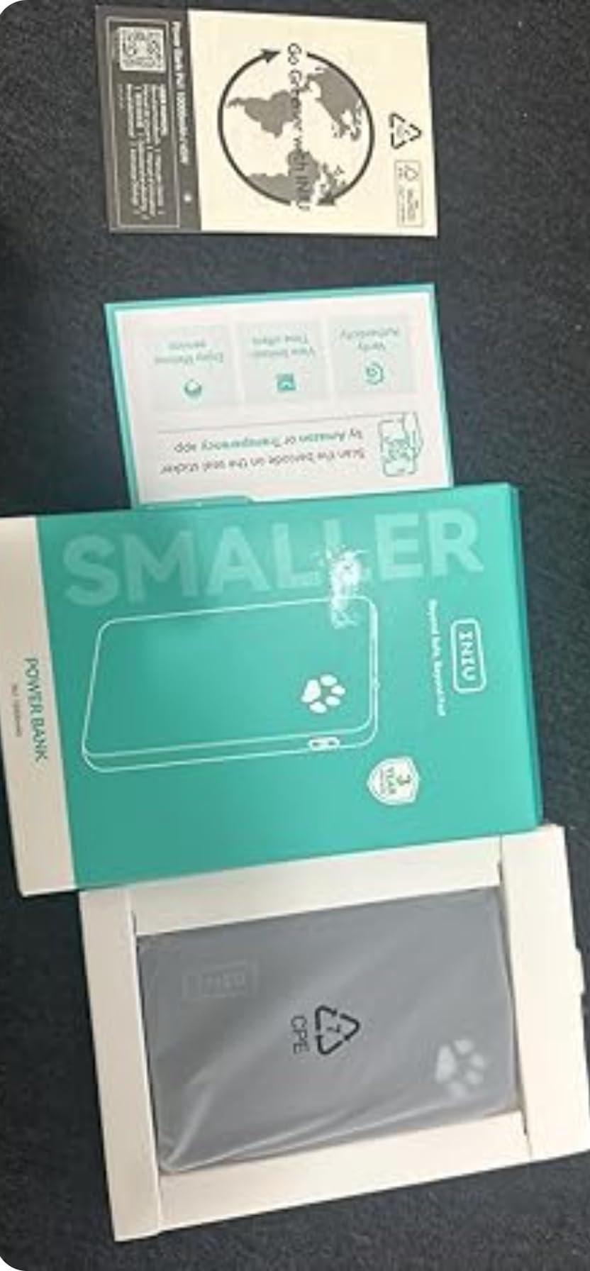 INIU 45W Fast Charging Portable Charger, Smaller Travel Power Bank customer photo 1