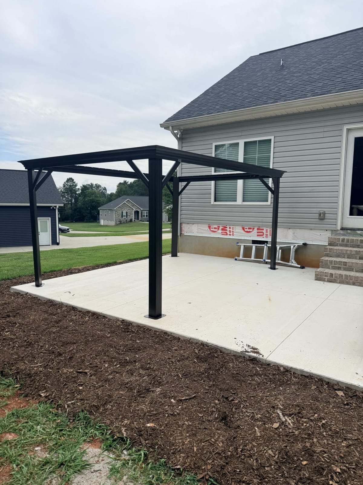 PURPLE LEAF Outdoor Hardtop Gazebo 14' x 20' Bronze Metal 4.7