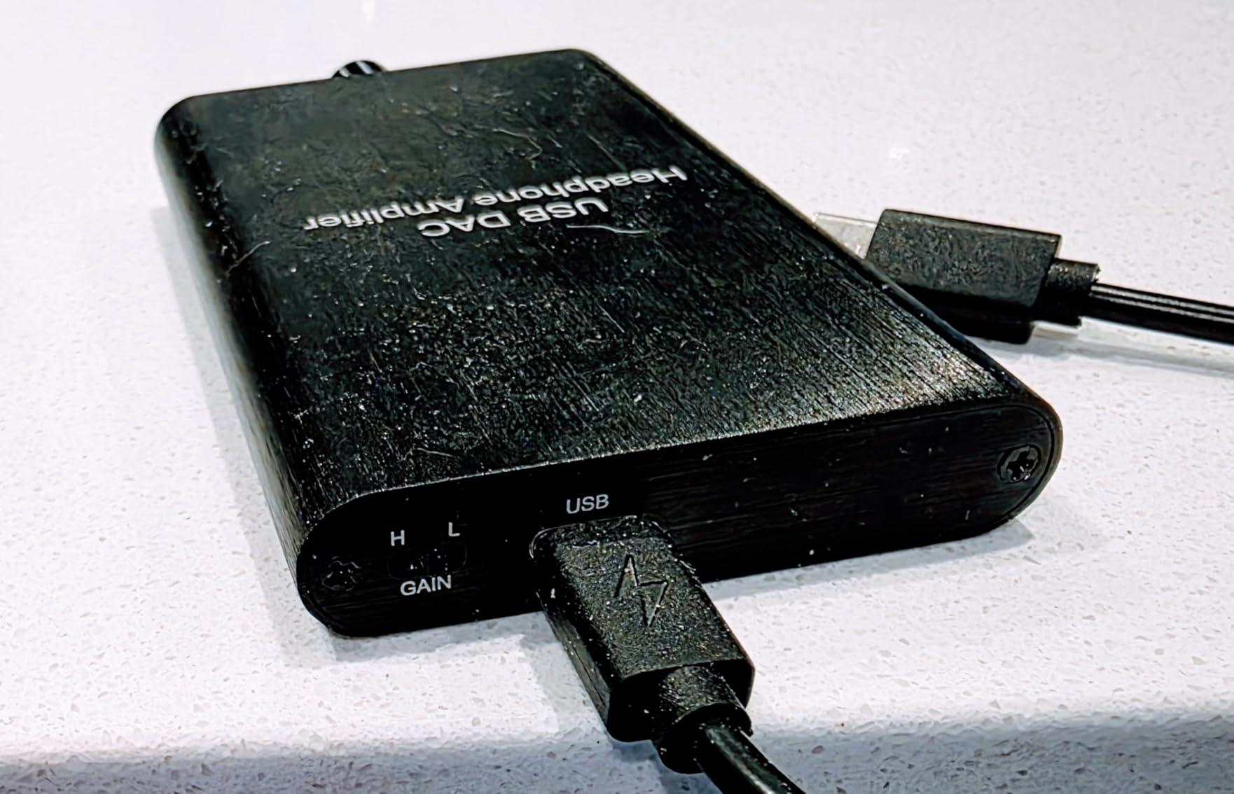 HiFi Headphone Amplifier 16-600Ω HIGI Impedance Headphone Amp USB-C Support 3.5mm AUX and Type-C Input which can be Used with Either MAC, Mobile Phone, PS4, PS5, Laptop or Desktop System customer photo 1