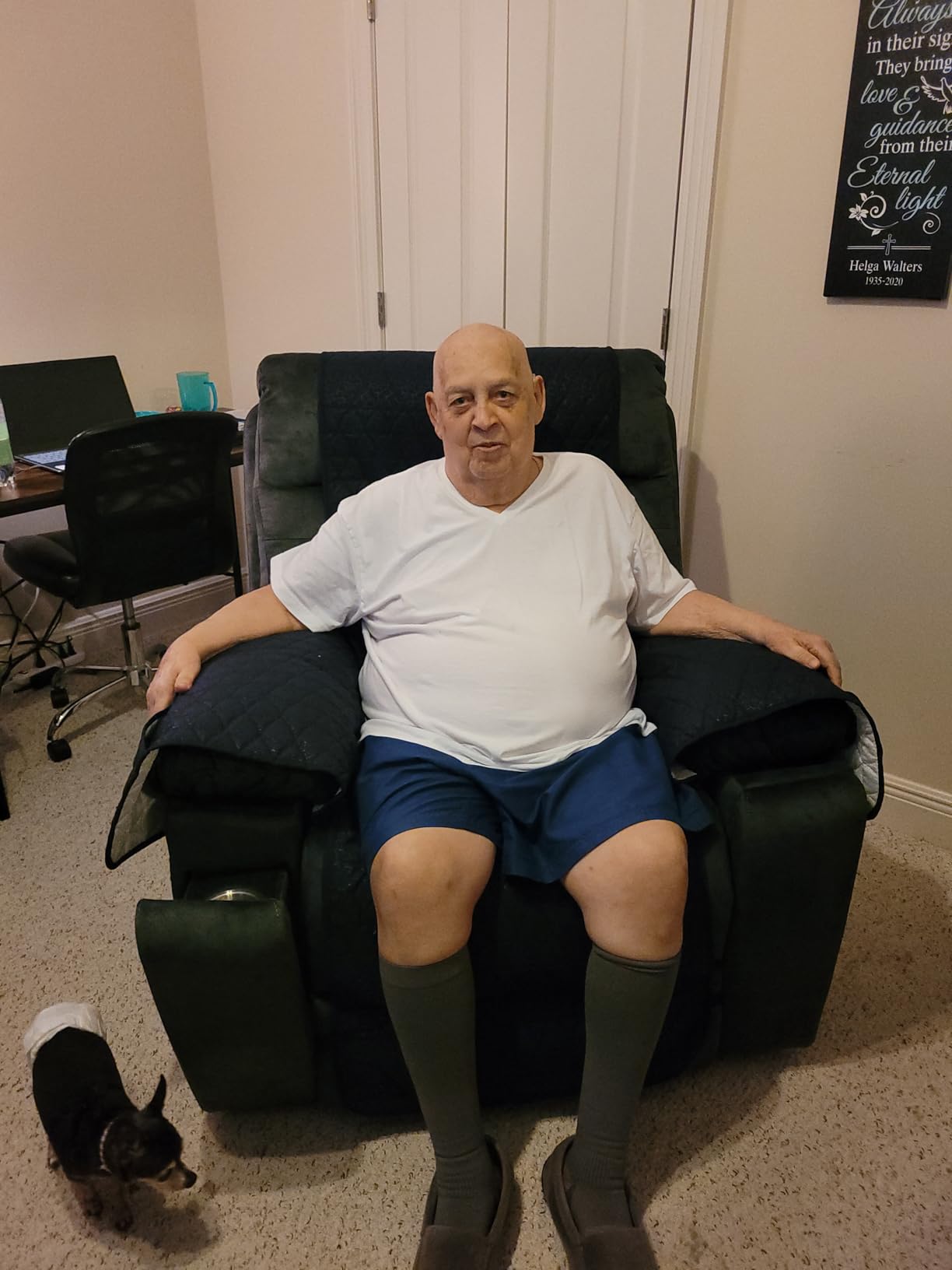 CANMOV Power Lift Recliner Chair with Massage & Heat for Big & Tall, Grey customer photo 2