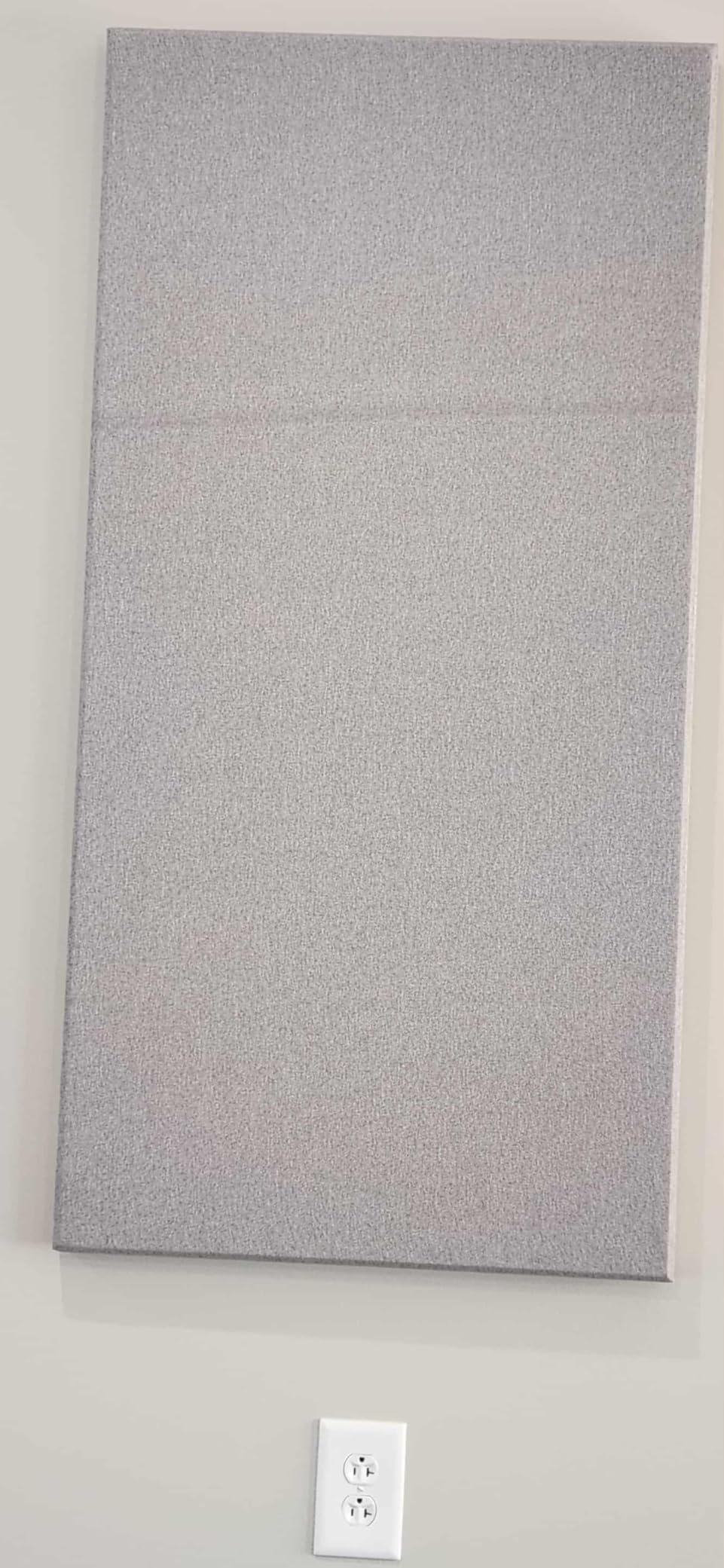 Olanglab Sound Acoustic Panels 2 Pack, 24''x48'' Fiberglass Acoustic Wall Panels 2'' Thick, Large Sound Proof Panels for Walls (Dark Grey) customer photo 1
