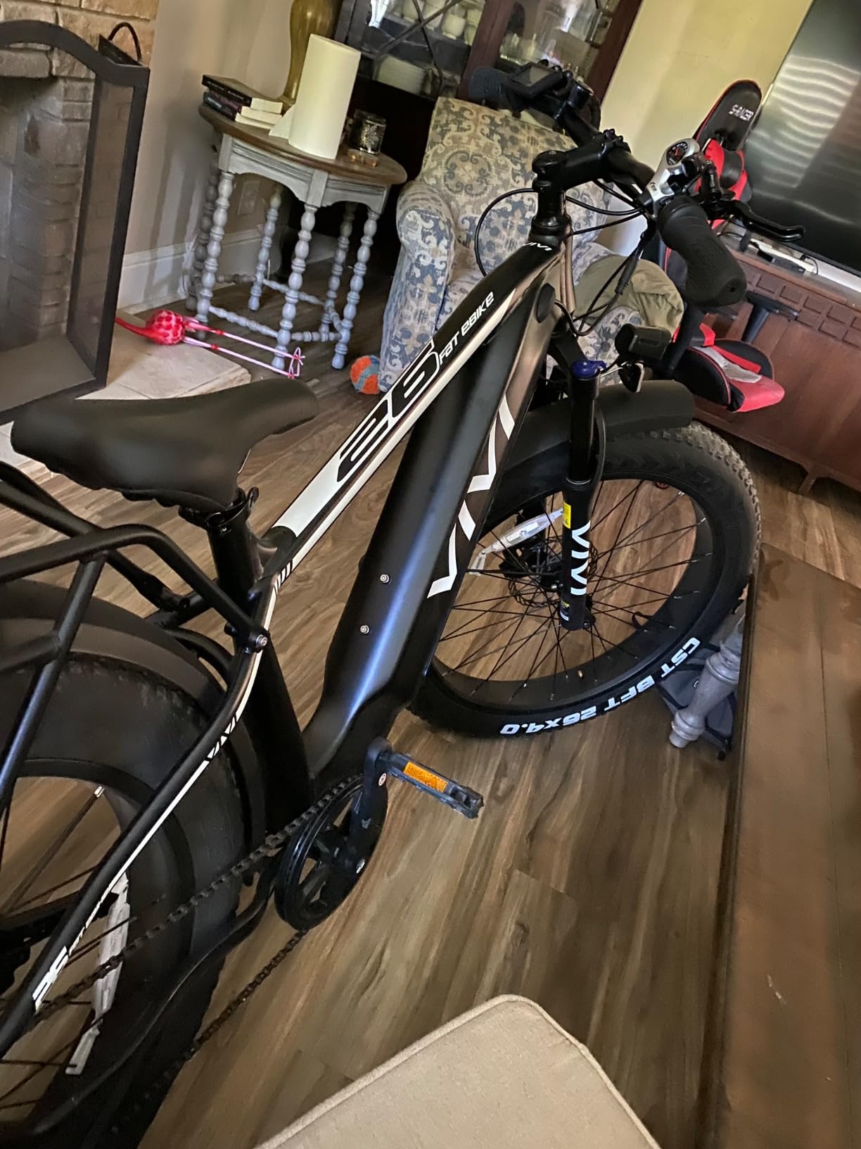 Vivi ACE01 Electric Bike for Adults 26 x 4.0 Fat Tire Ebike1500W Peak Motor customer photo 1