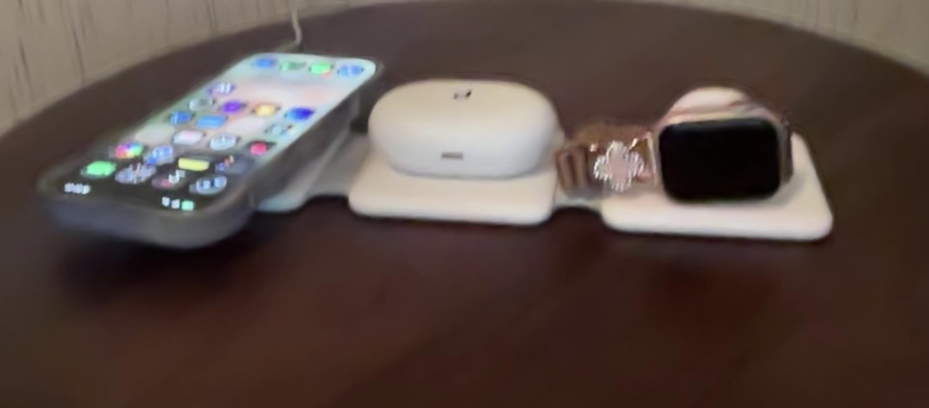 Fold Magnetic Wireless Charger for iPhone: Compact Charging Pad Fit Travel customer photo 2