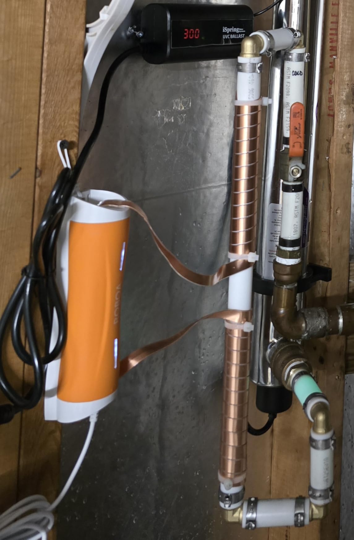 Whole House Electronic Water Descaler, Salt-Free Water Softener Alternative customer photo 1