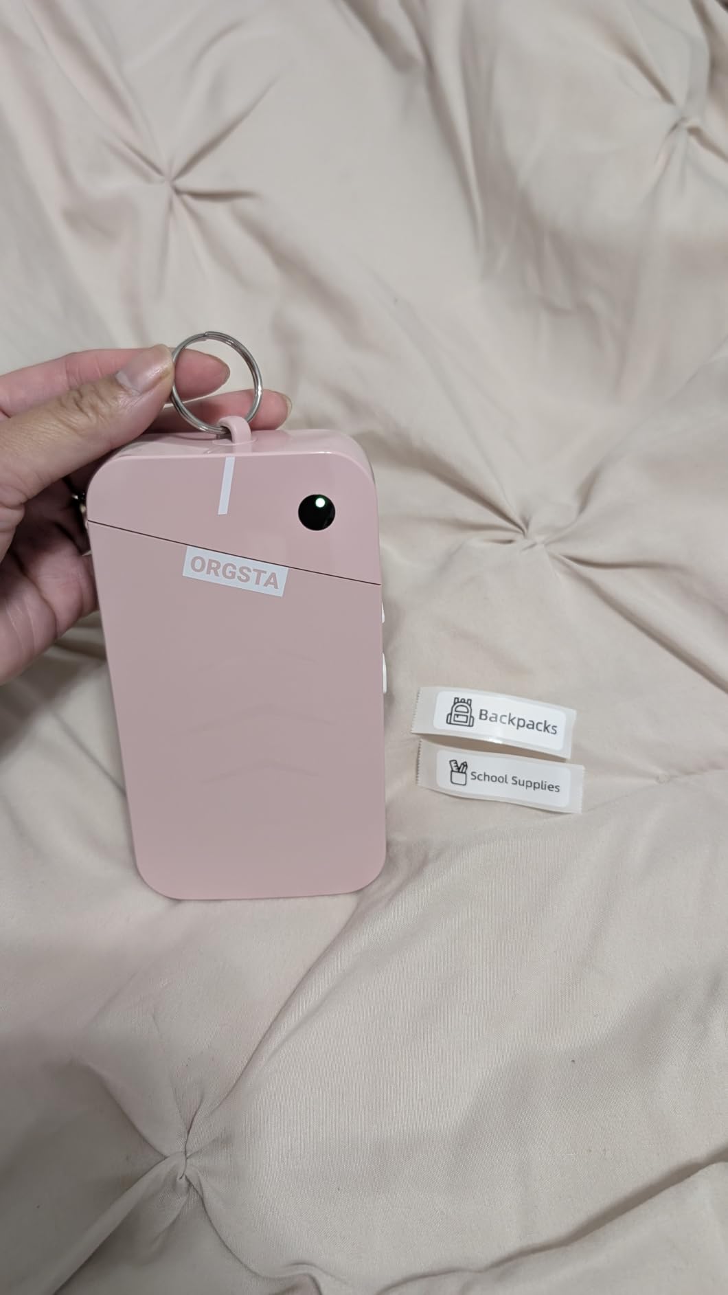 ORGSTA Label Maker, S001 Portable Bluetooth Label Maker Machine with Tape customer photo 2