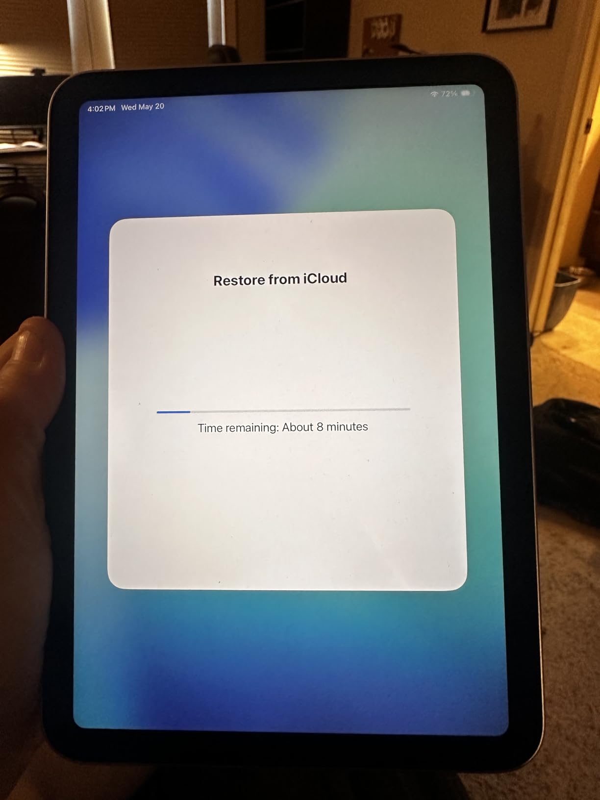 Apple iPad mini (A17 Pro): Apple Intelligence, 8.3-inch Liquid Retina Display, 128GB, Wi-Fi 6E, 12MP Front/12MP Back Camera, Touch ID, All-Day Battery Life — Space Gray customer photo 1