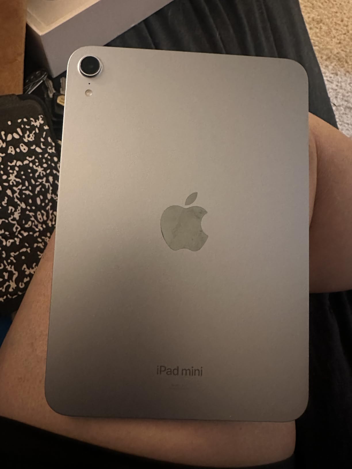 Apple iPad mini (A17 Pro): Apple Intelligence, 8.3-inch Liquid Retina Display, 128GB, Wi-Fi 6E, 12MP Front/12MP Back Camera, Touch ID, All-Day Battery Life — Space Gray customer photo 2