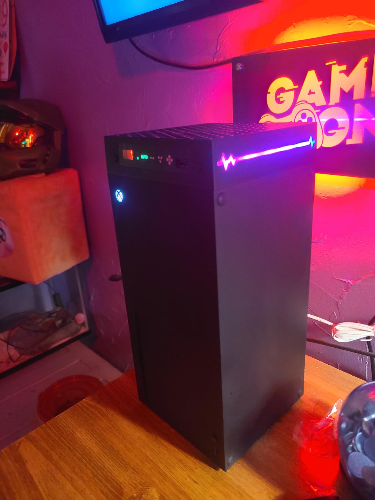 [LED Display] Auto Cooling Fan for Xbox Series X with 9 RGB Light Modes customer photo 2