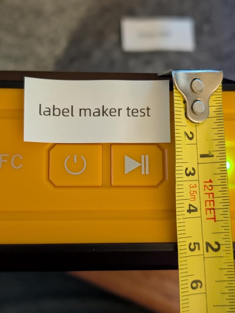 Makeid P31 Industrial Label Maker, Portable Bluetooth Printer with 0.75