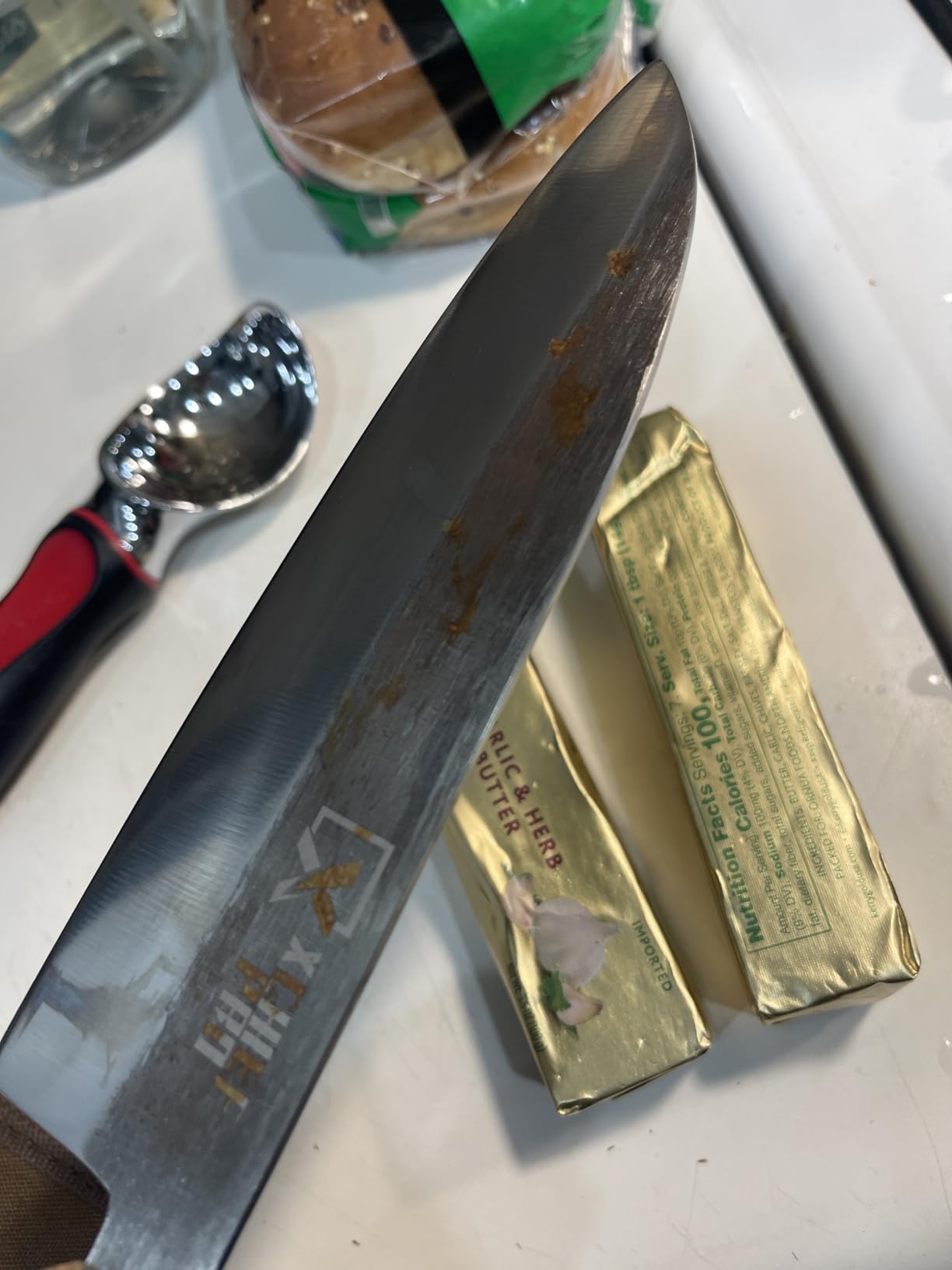 Japanese Knife Set with Bag, Hand Forged High Carbon Steel Chef Knives customer photo 2