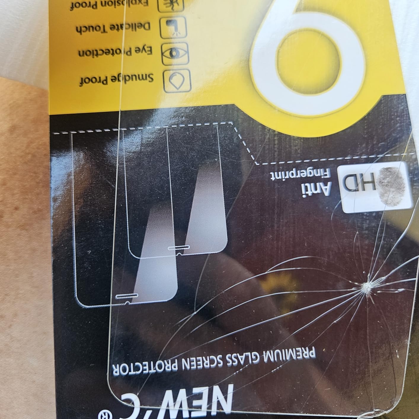 NEW'C for Samsung Galaxy S25 Screen Protector Tempered Glass Bubble Free | 3 Pack, HD Clear, 6.2 Inches, 9H Hardness, Scratch Resistant, Bubble Free, Oleophobic, Touch Sensitive customer photo 2