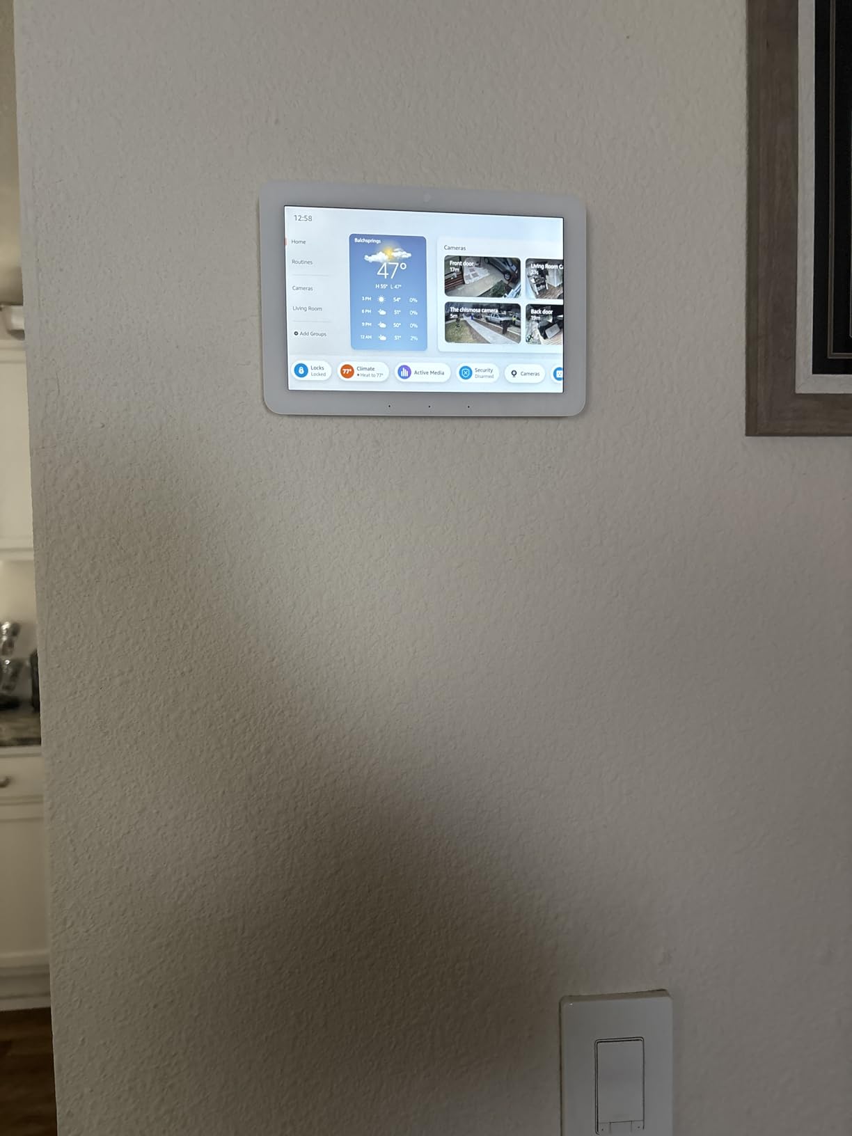 Like-New Amazon Echo Hub, 8