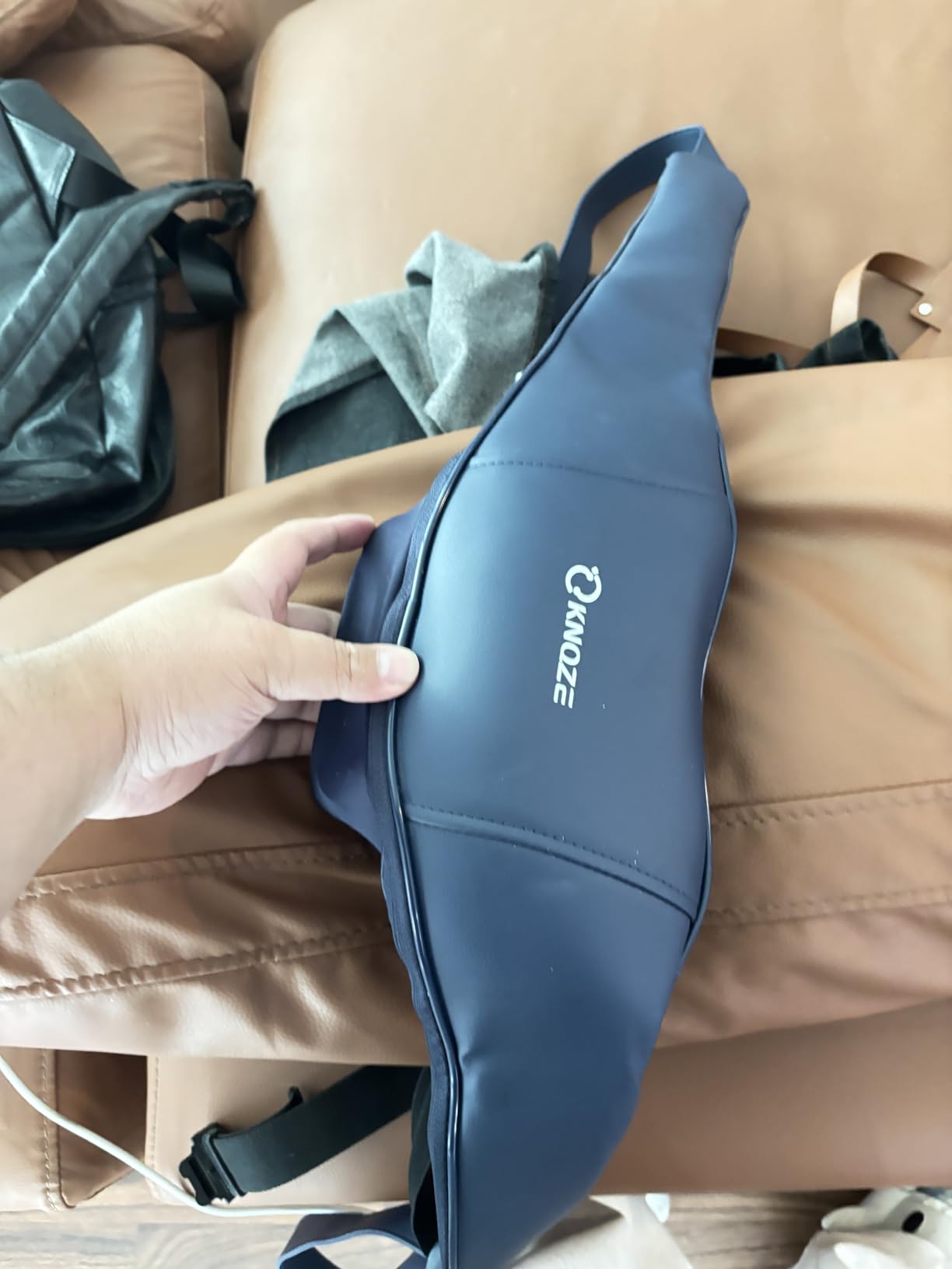 Cordless Neck and Shoulder Massager for Pain Relief Deep Tissue with Heat customer photo 2