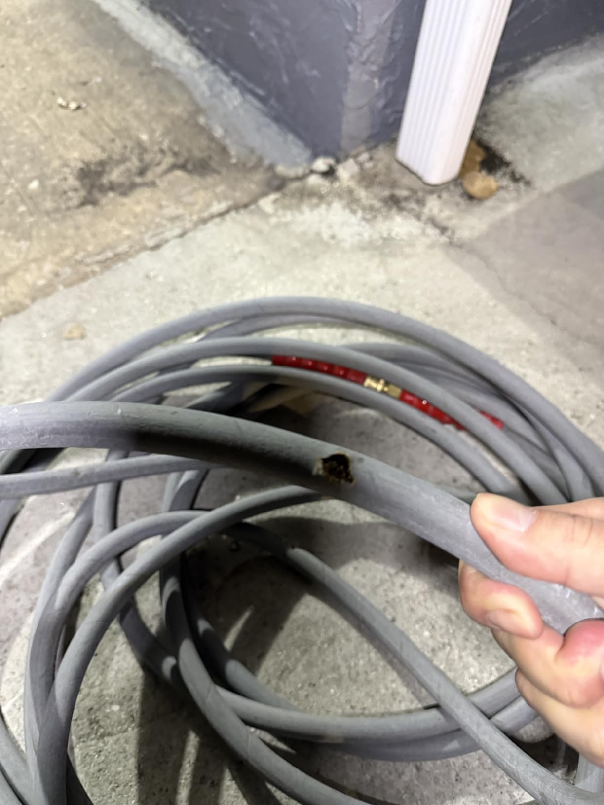 RIDGE WASHER Pressure Washer Hose 100 Ft X 3/8 Inch for Hot and Cold Water customer photo 2