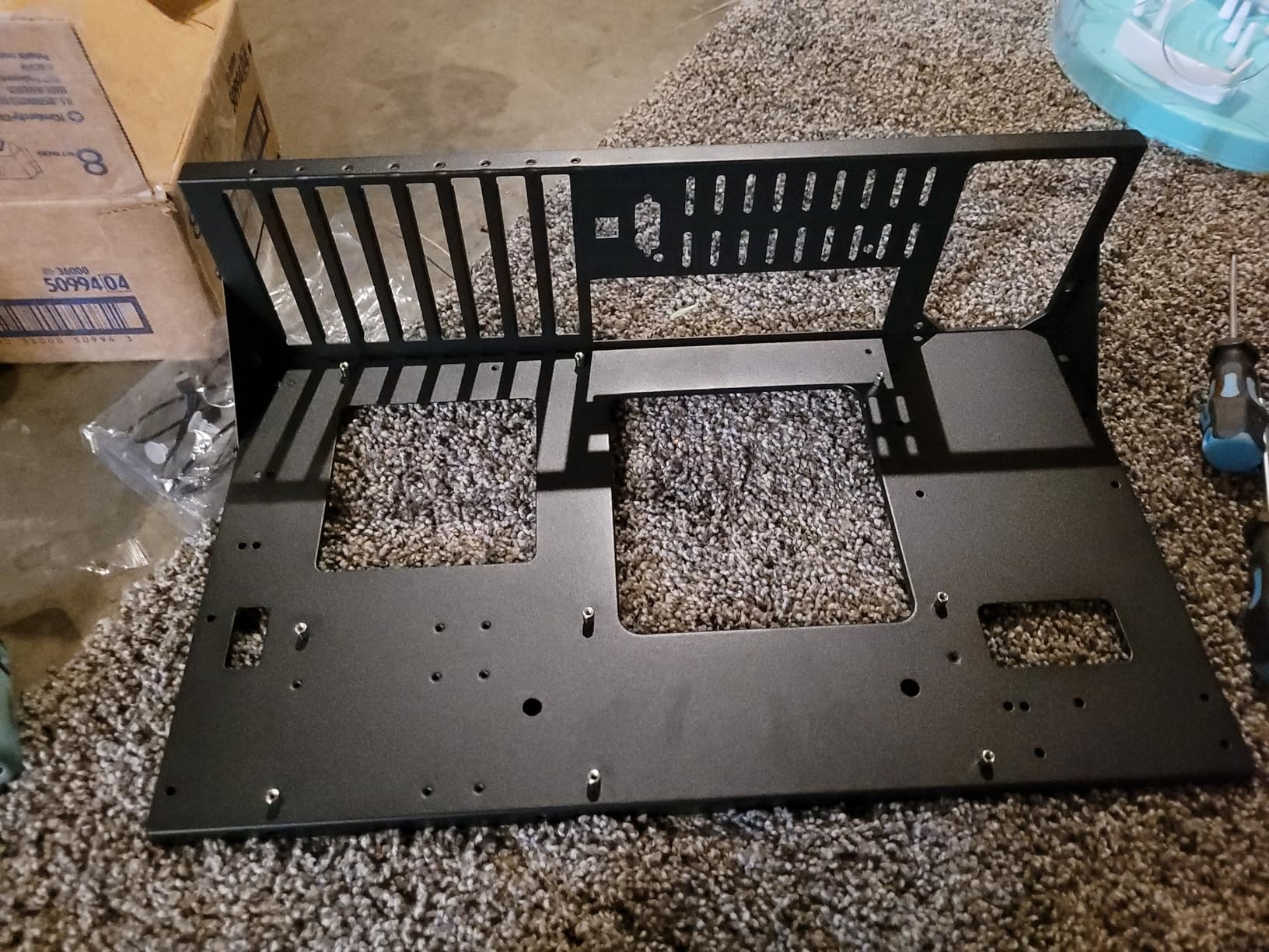 Open Air PC Case, PC Test Bench PC Case, ATX Open Frame Computer Case, DIY PC Rack for ATX MATX ITX Motherboards customer photo 1