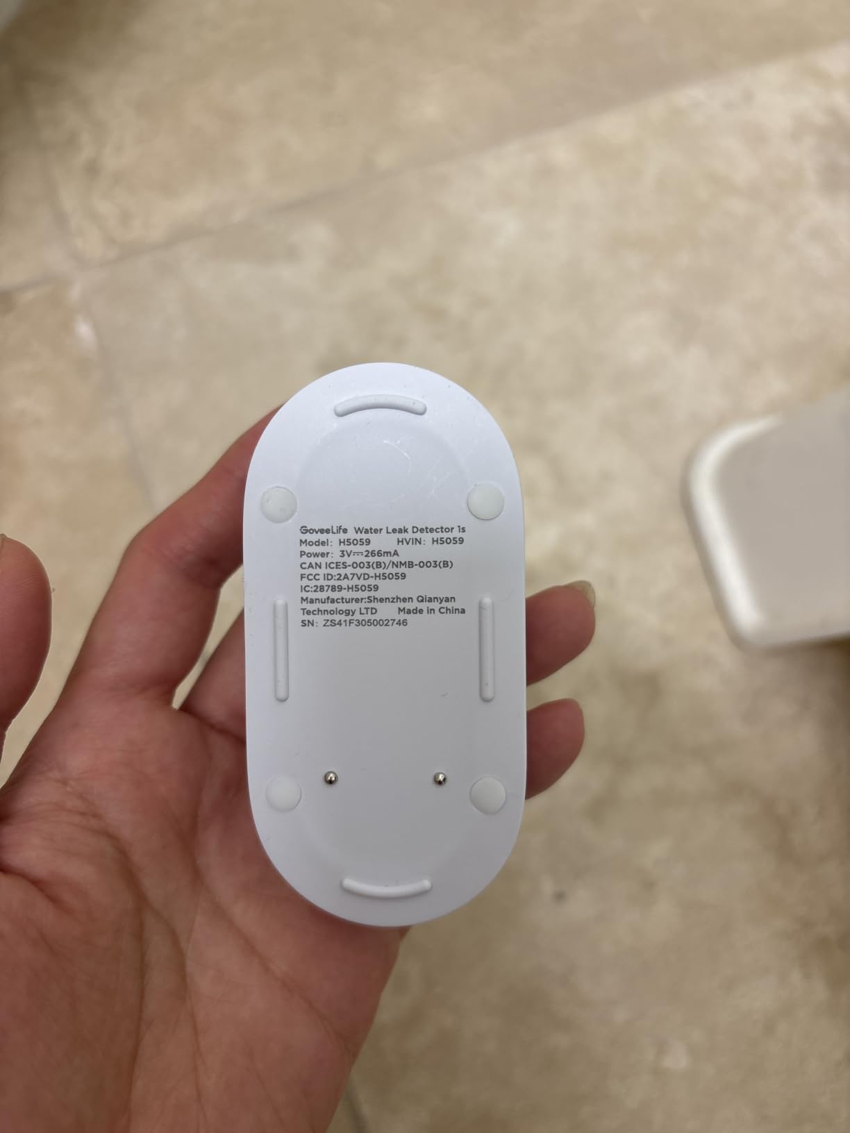 GoveeLife Upgraded Water Leak Detector with 105dB Adjustable Alarm, 5 Pack customer photo 1