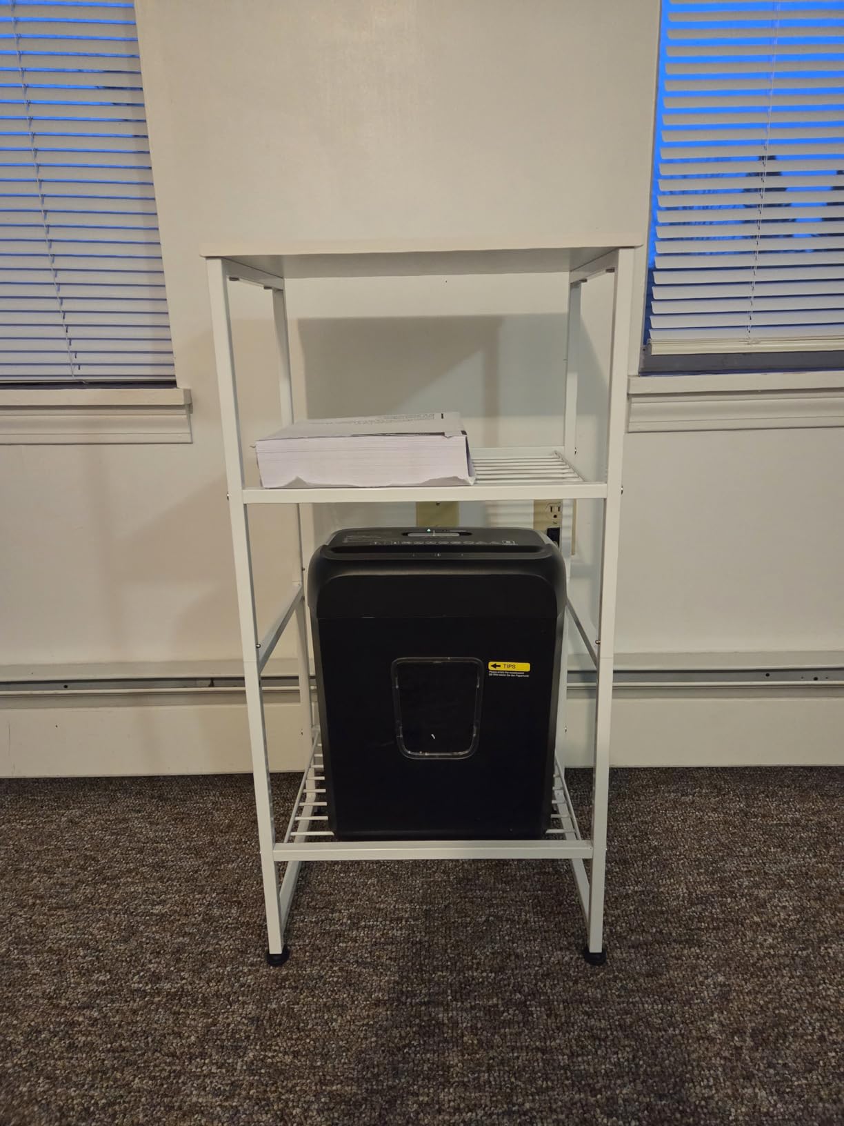 Bonsaii 6-Sheet Cross Cut Paper Shredder for Home, 3.4 Gal Bin | P-4 Security Level, Shreds Credit Cards, Staples & Paper Clips, with Portable Handle, Small Shredder for Home Office, C237-B customer photo 2