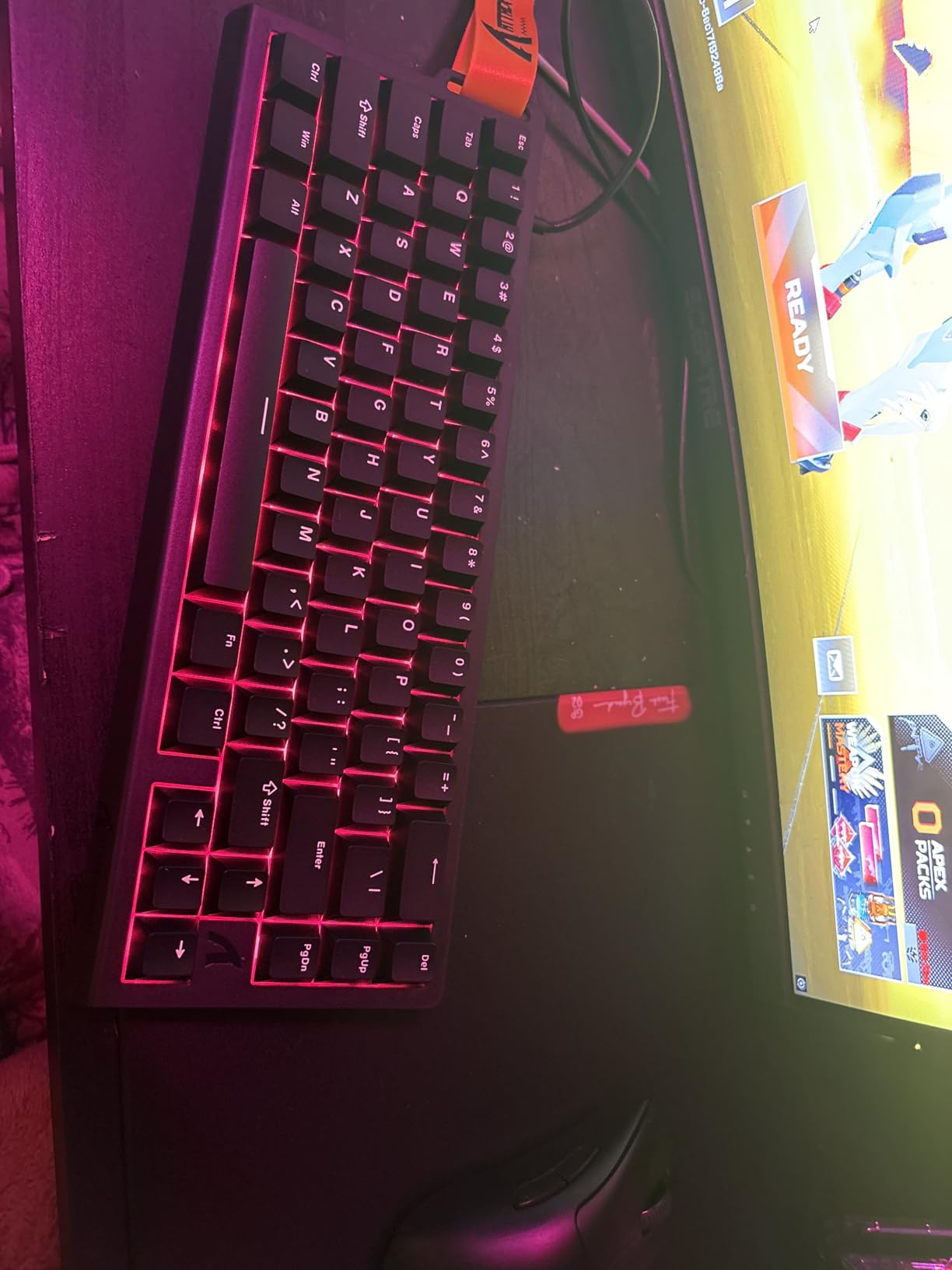 ATTACK SHARK X68 HE RT Mechanical Gaming Keyboard 60% Wired TKL-Black | Adjustable Actuation, Hall Effect Magnetic Switch, 8KHz Polling Rate, RGB Backlit, Top Mount, Web Driver for PC Mac Esport Gamer customer photo 1