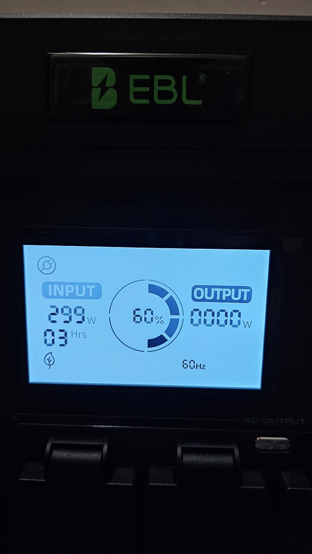 EBL 2400W Portable Power Station LiFePO4 Battery for Home Use customer photo 2