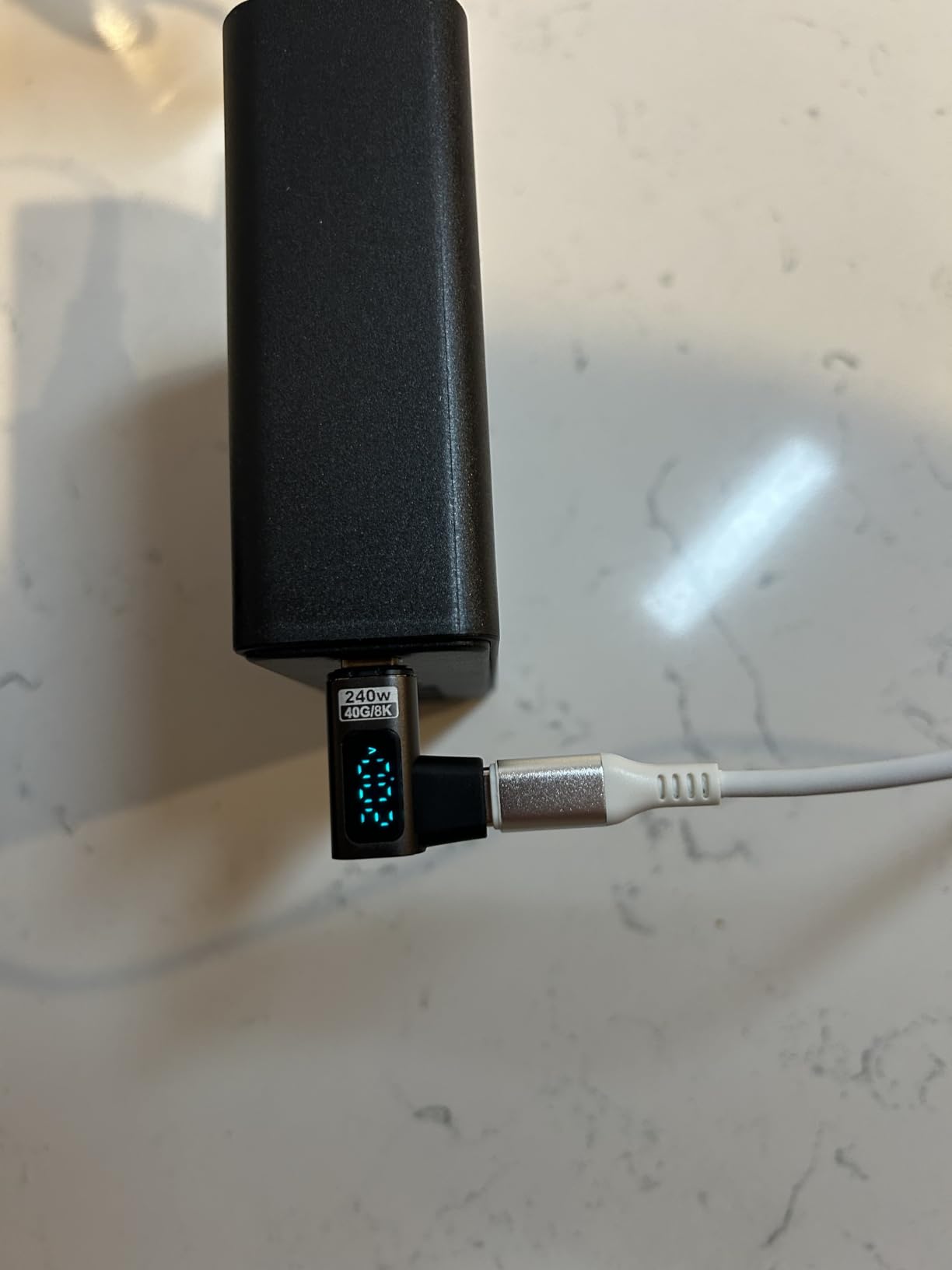 320W USB C Charger Block, MGRNPONY 10-Port GaN USB C Charging Station Black customer photo 1