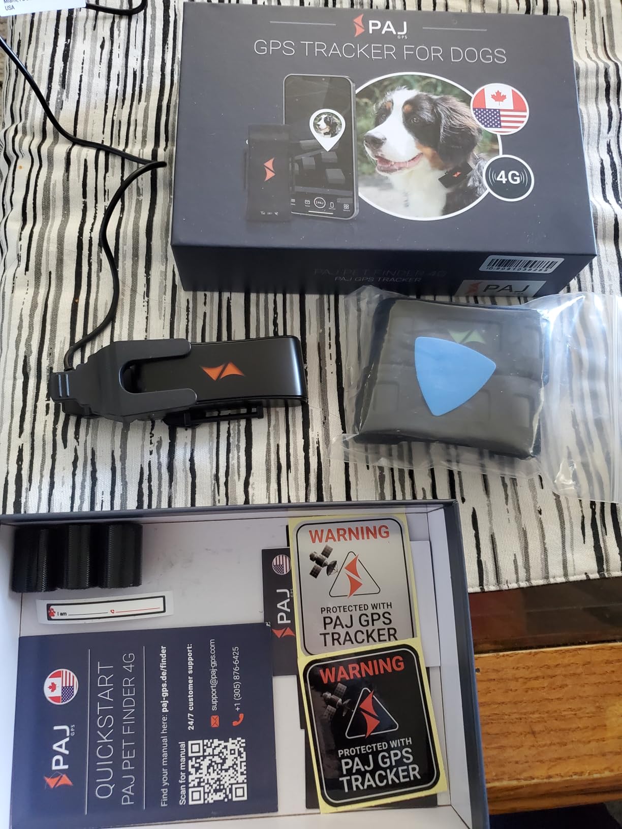 PAJ Dog GPS Tracker 3-Month Subscription Included, Real-time Pet Tracking customer photo 1