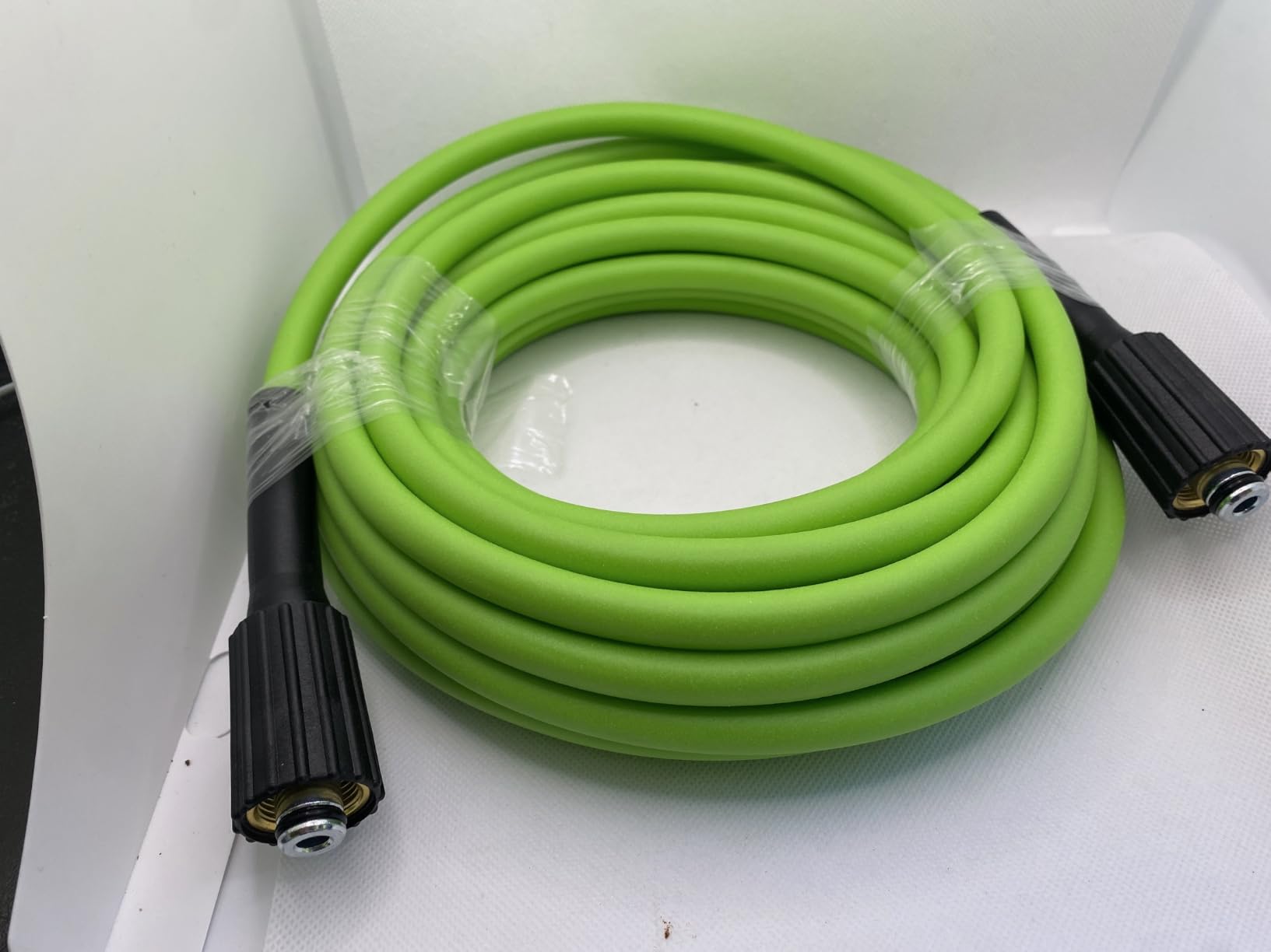 Hourleey Pressure Washer Hose 100 FT, 3600 PSI Flexible Kink Resistant Power Washer Hose Replacement, 1/4